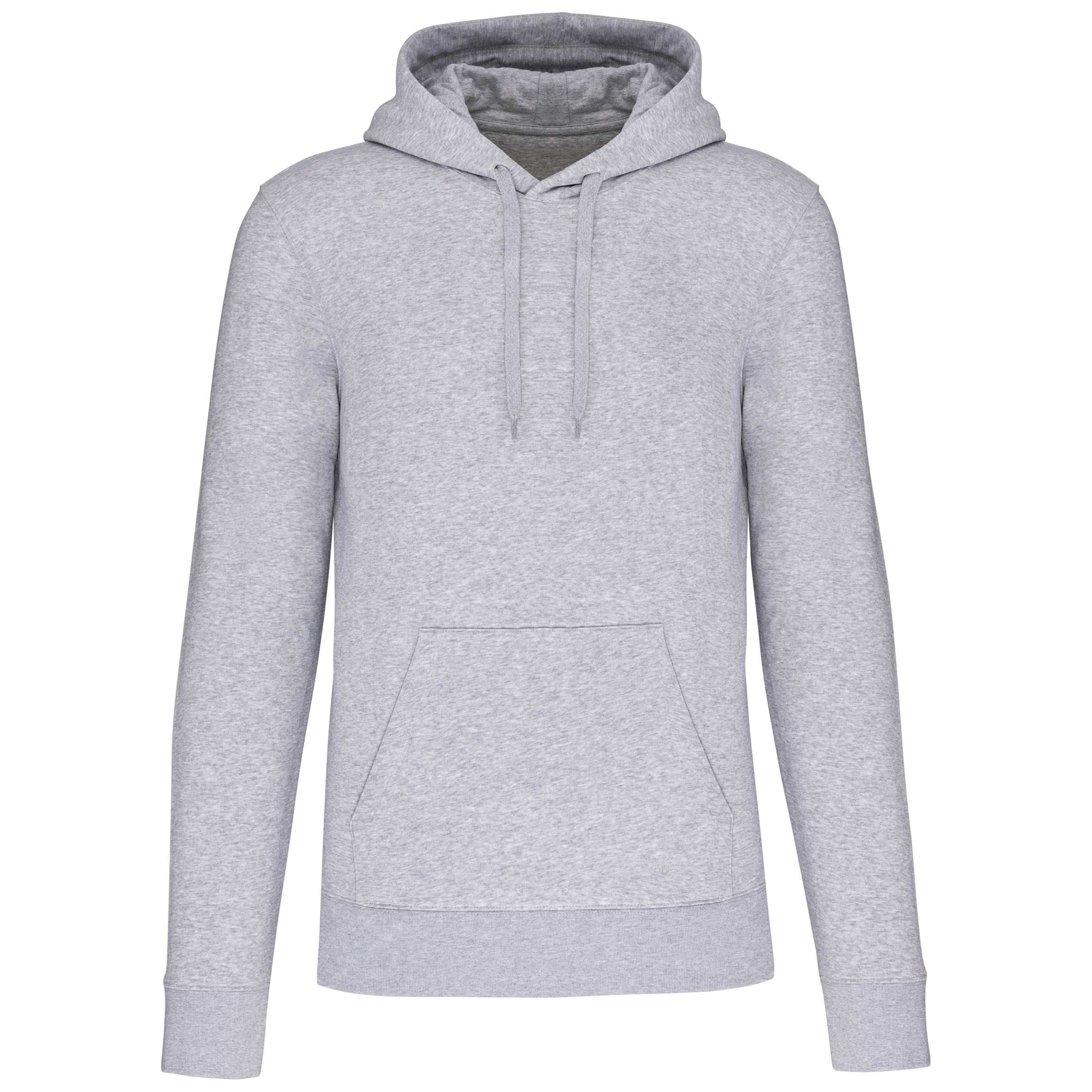 Sudadera capucha ecorresponsable hombre Oxford Grey