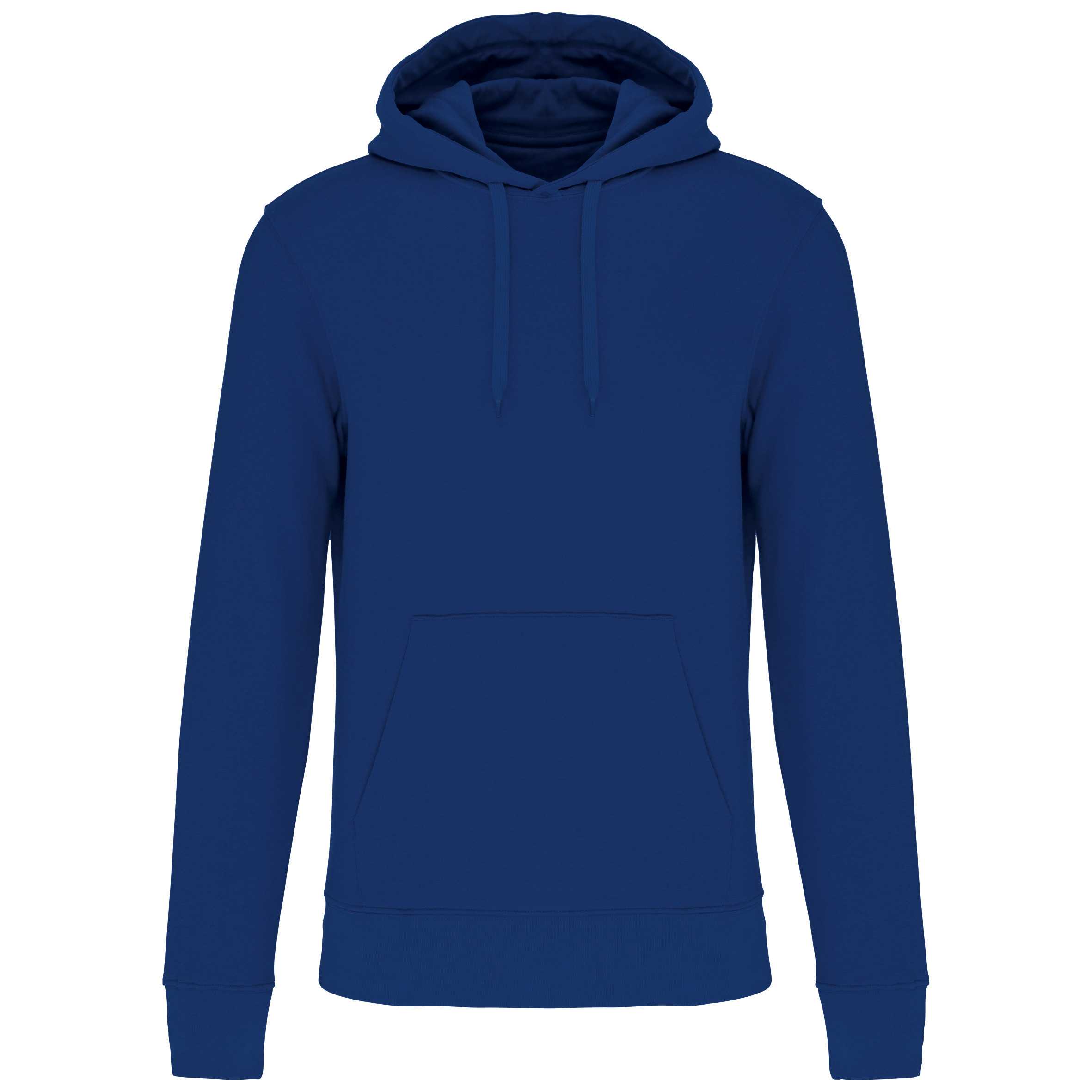 Sudadera capucha ecorresponsable hombre True Indigo