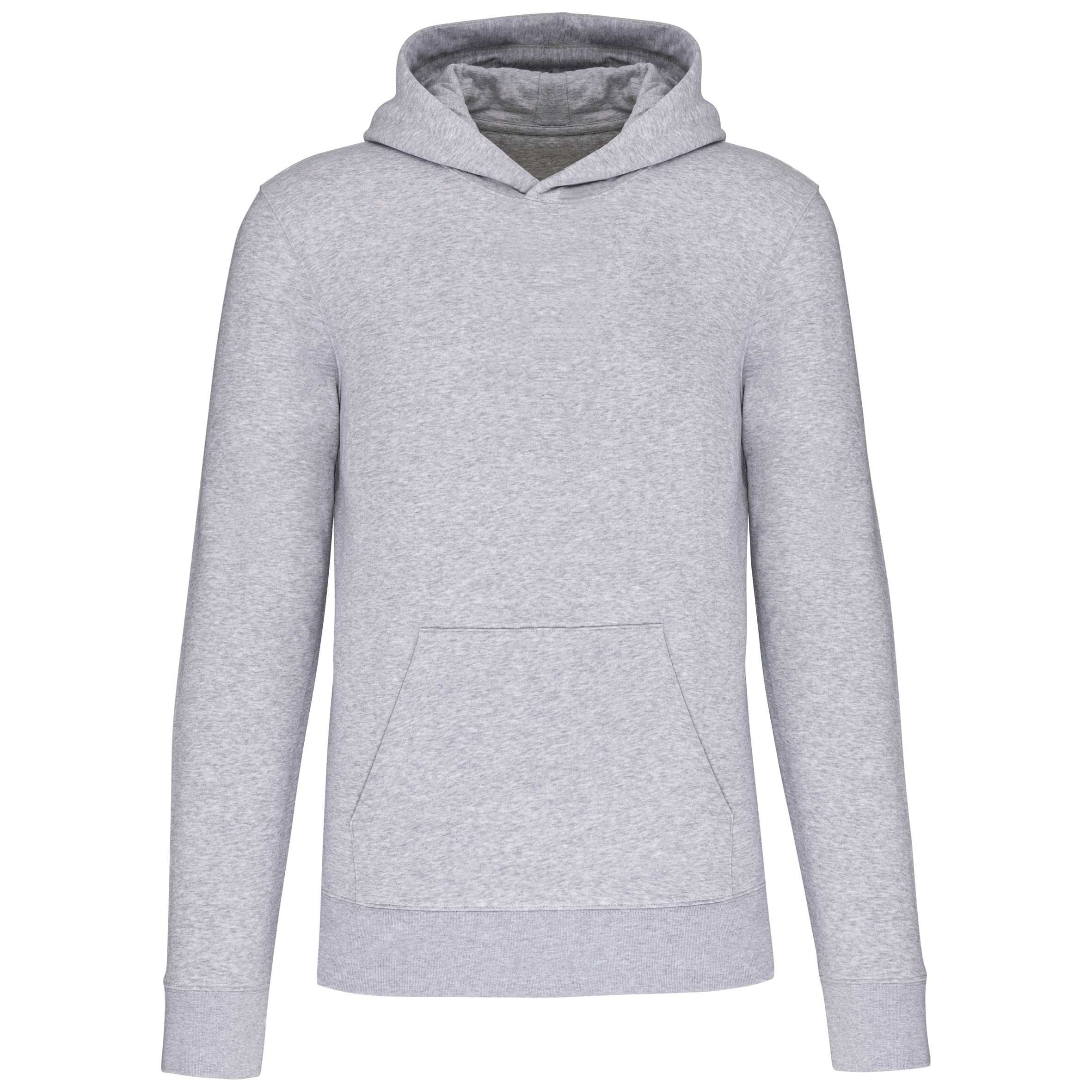Sudadera capucha ecorresponsable niños Oxford Grey