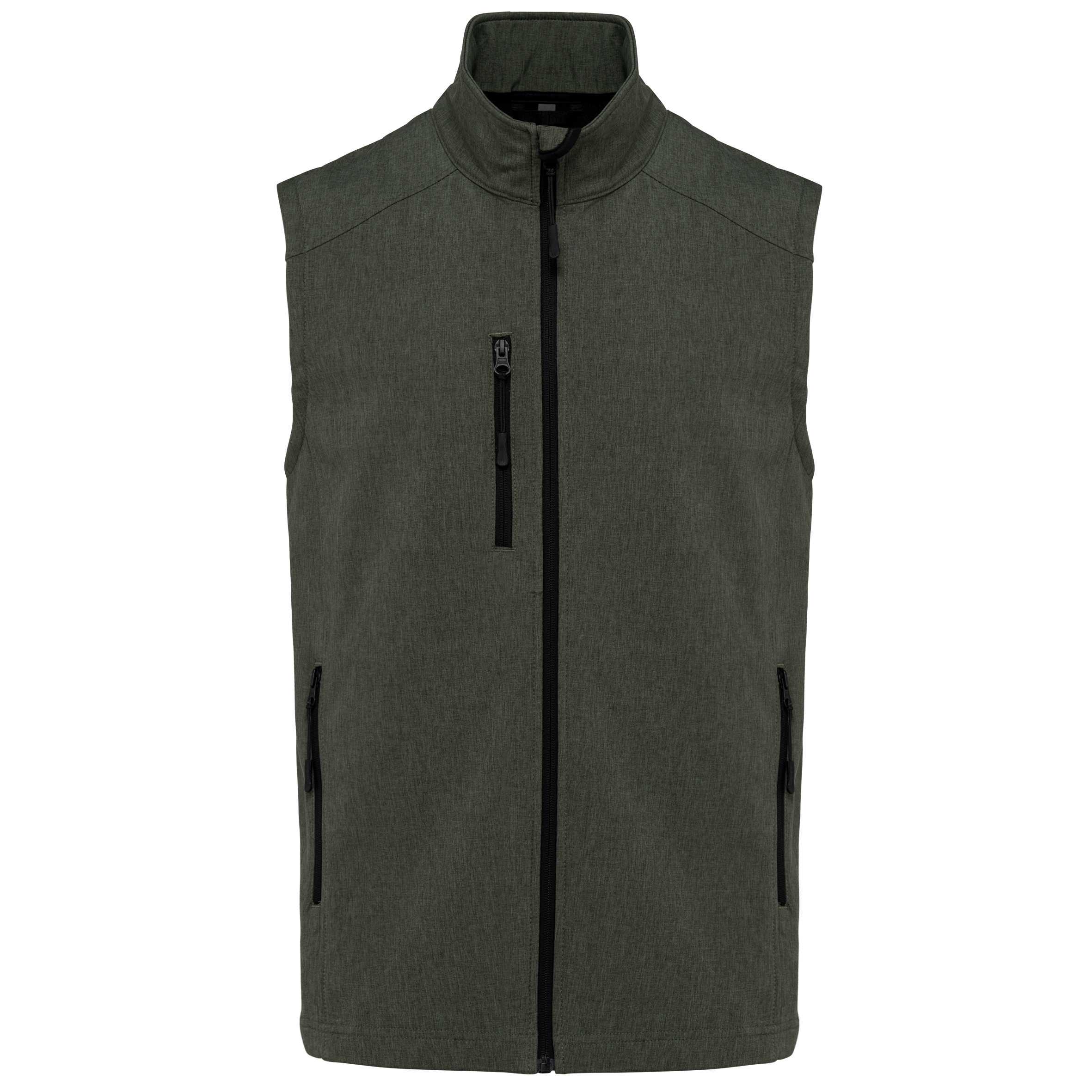 Chaleco softshell hombre Marl Green