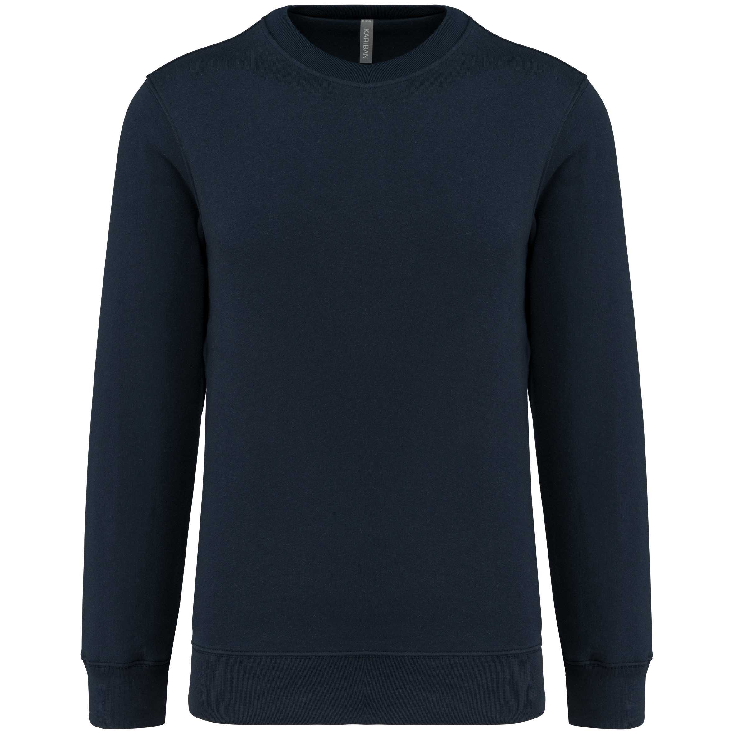 Sudadera cuello redondo 80/20 unisex Navy