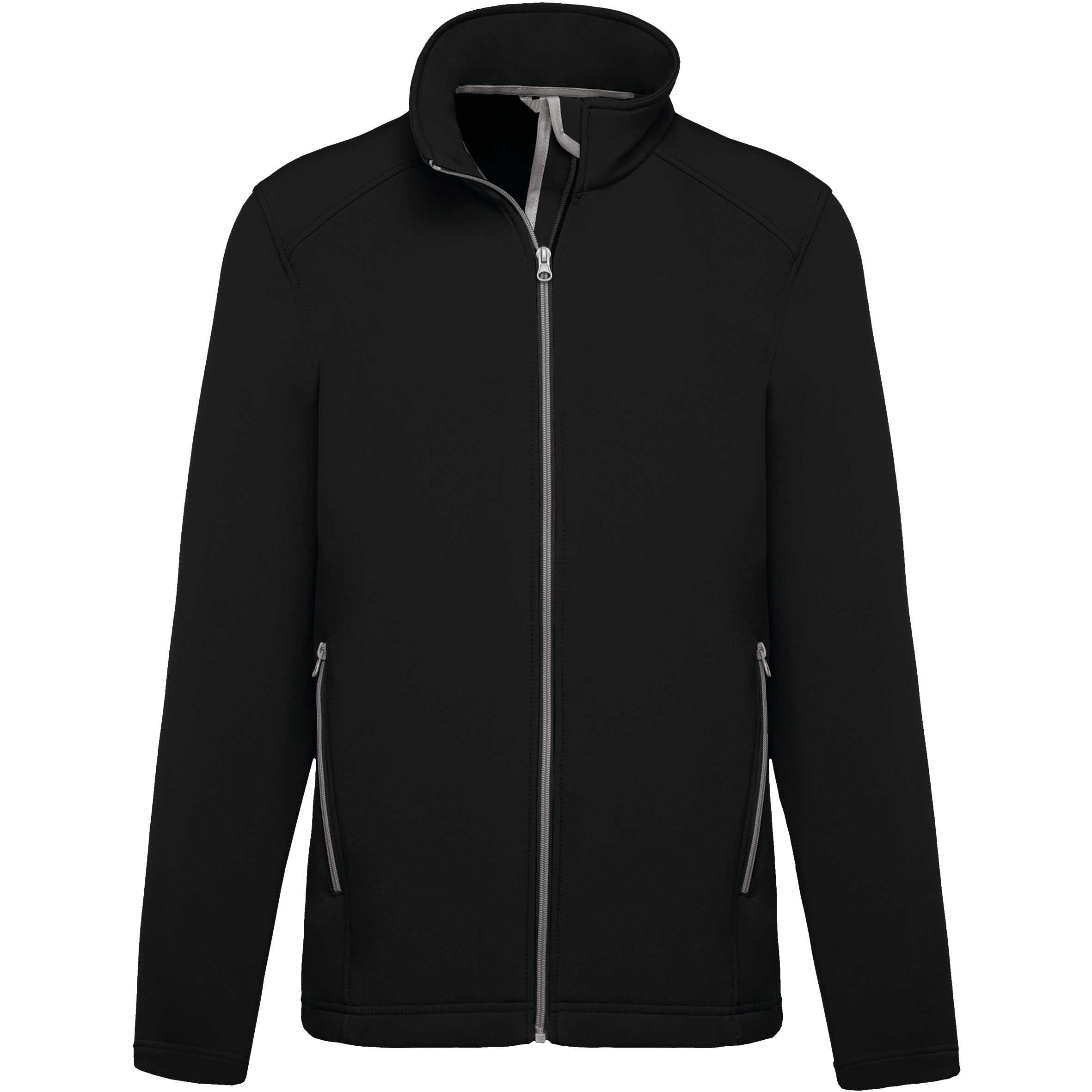 Chaqueta softshell 2 capas hombre Black