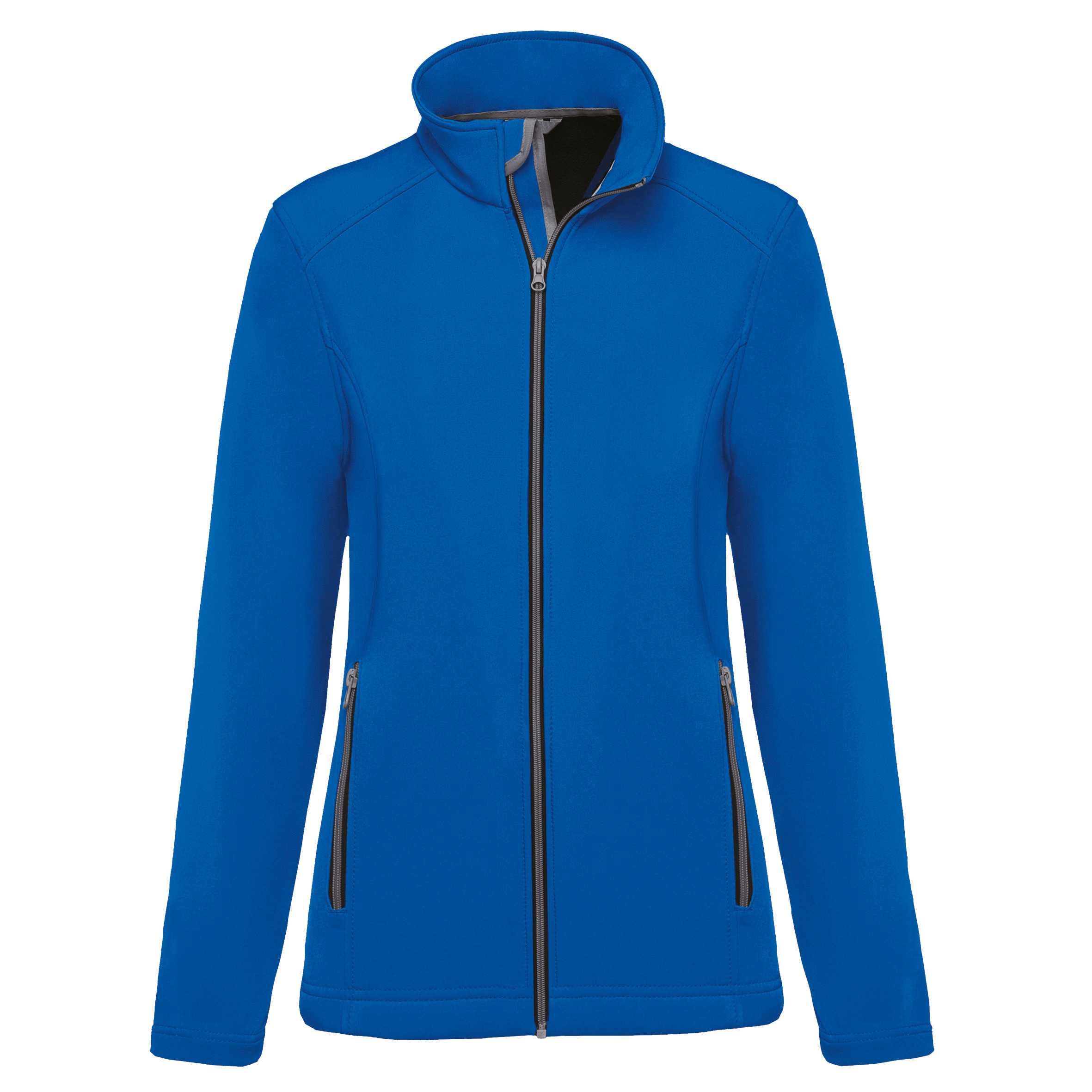 Chaqueta softshell 2 capas mujer Light Royal Blue