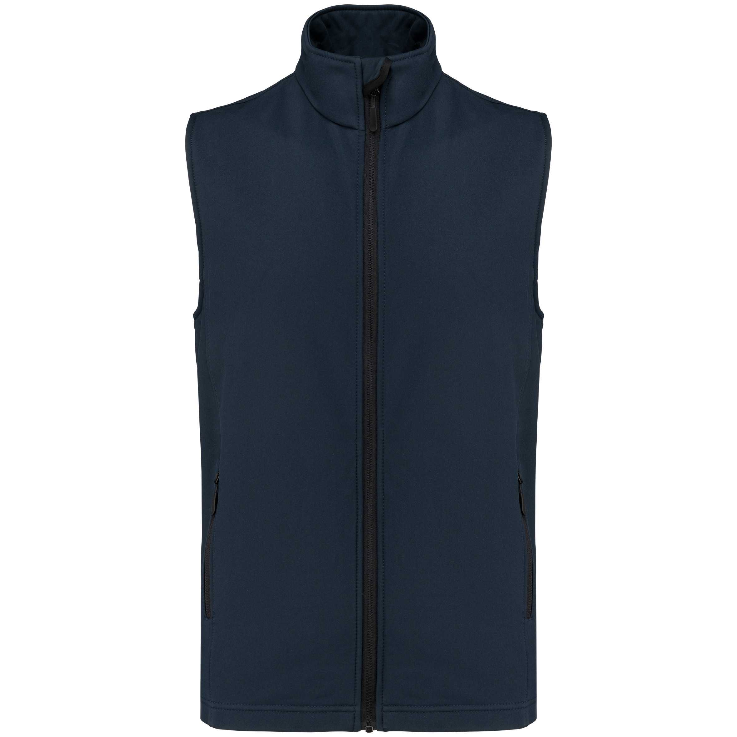 Chaleco Softshell ecorresponsable - 2 capas - Unisex Navy
