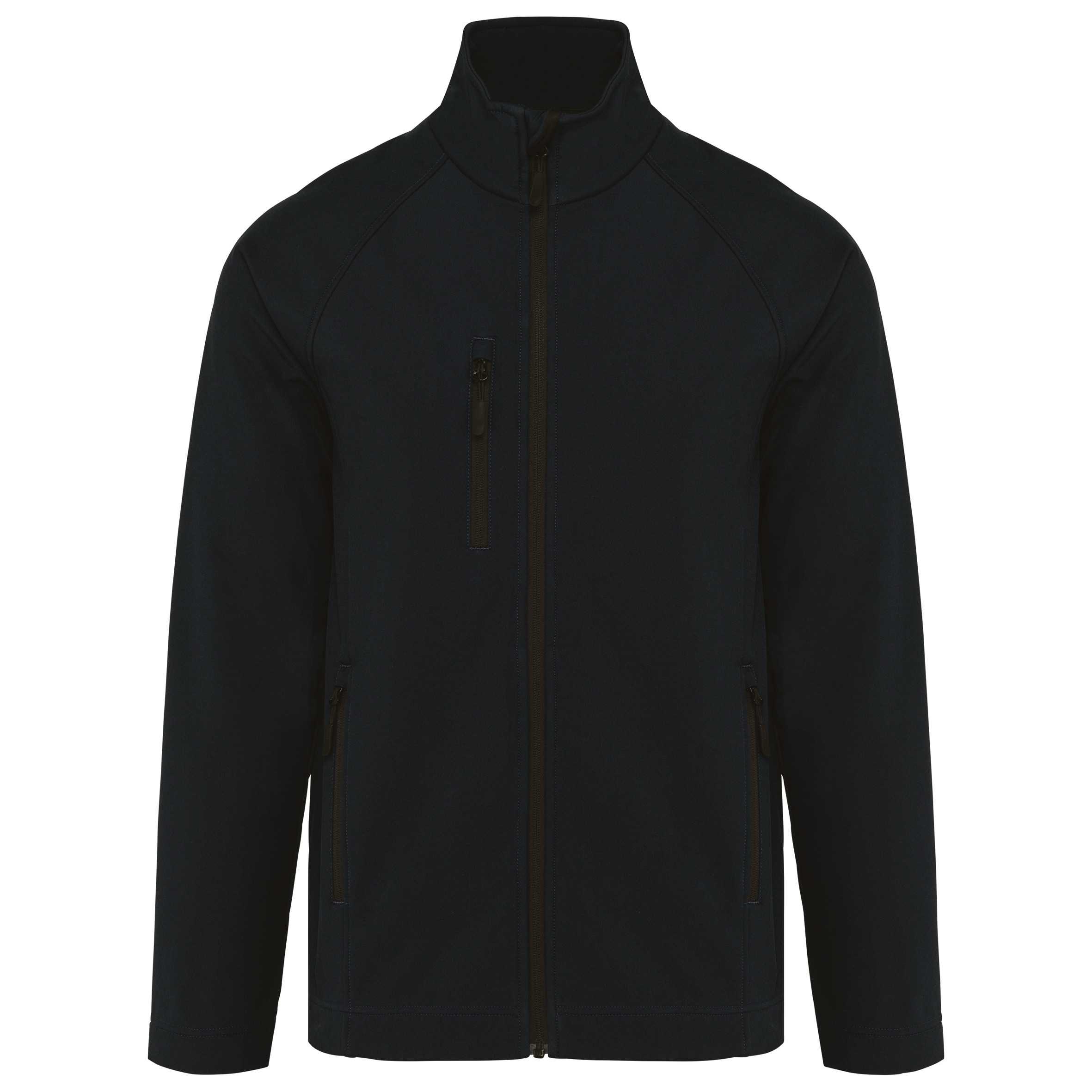 Chaqueta Softshell ecorresponsable - 3 capas - Unisex Black