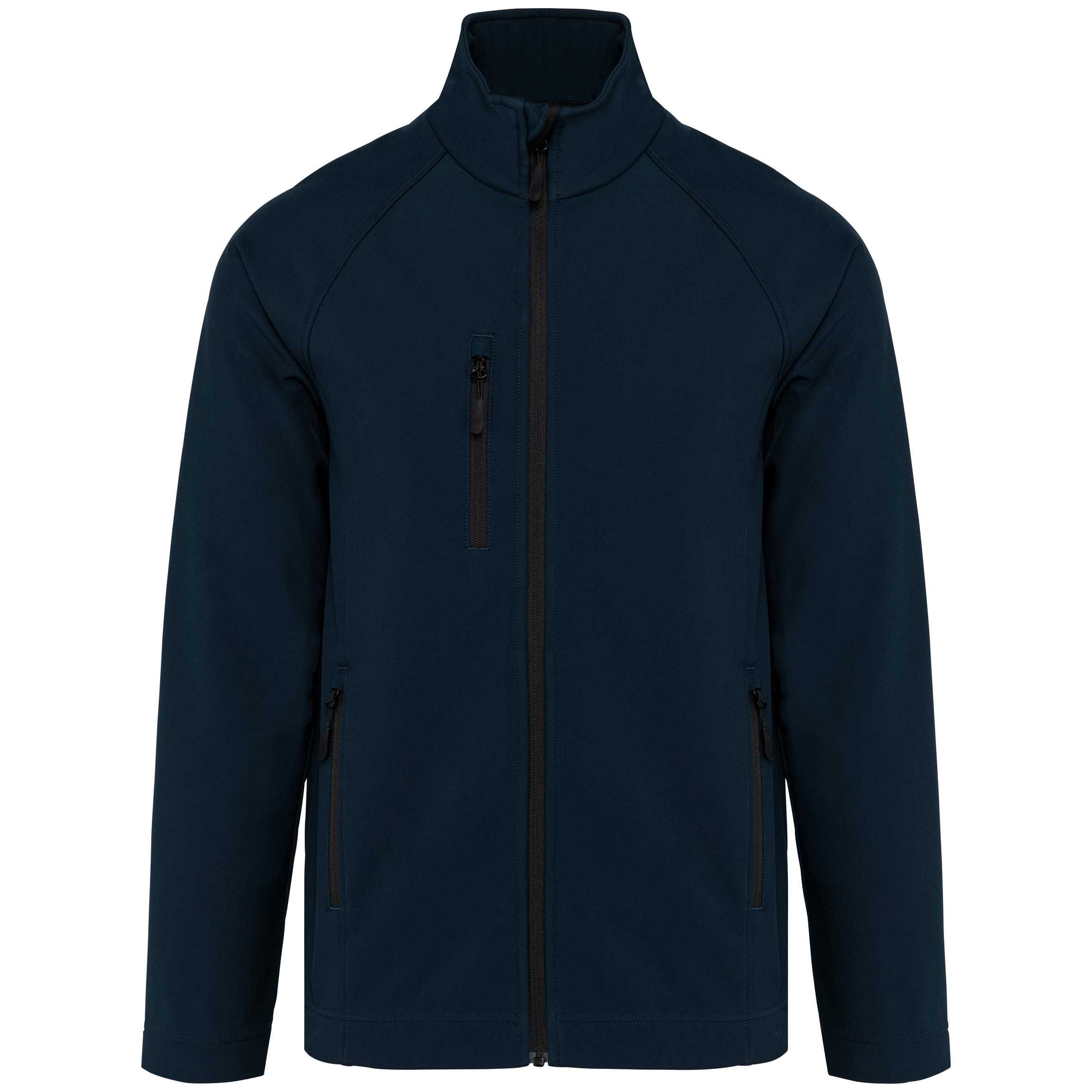 Chaqueta Softshell ecorresponsable - 3 capas - Unisex Navy
