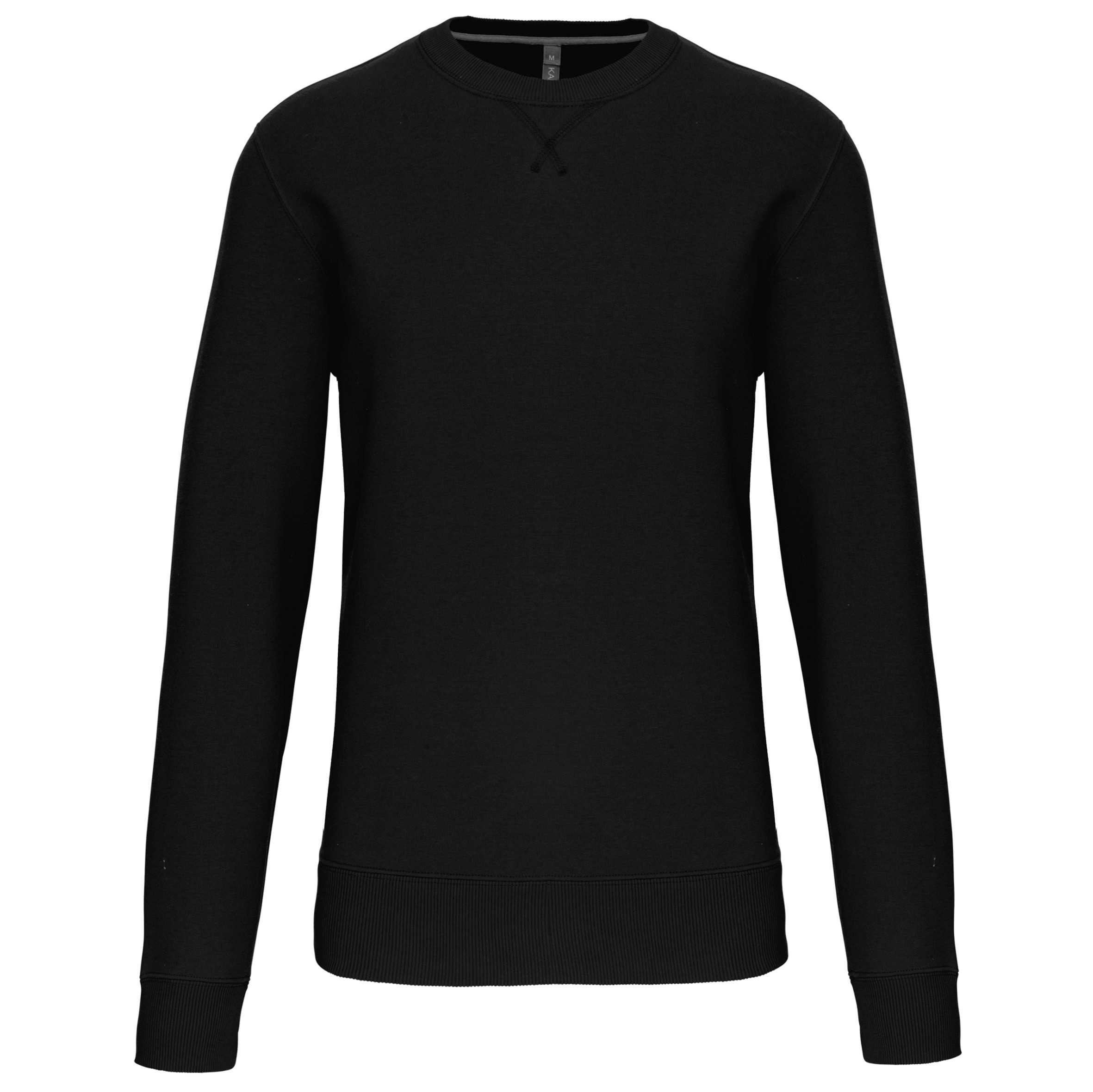 Sudadera cuello redondo Black