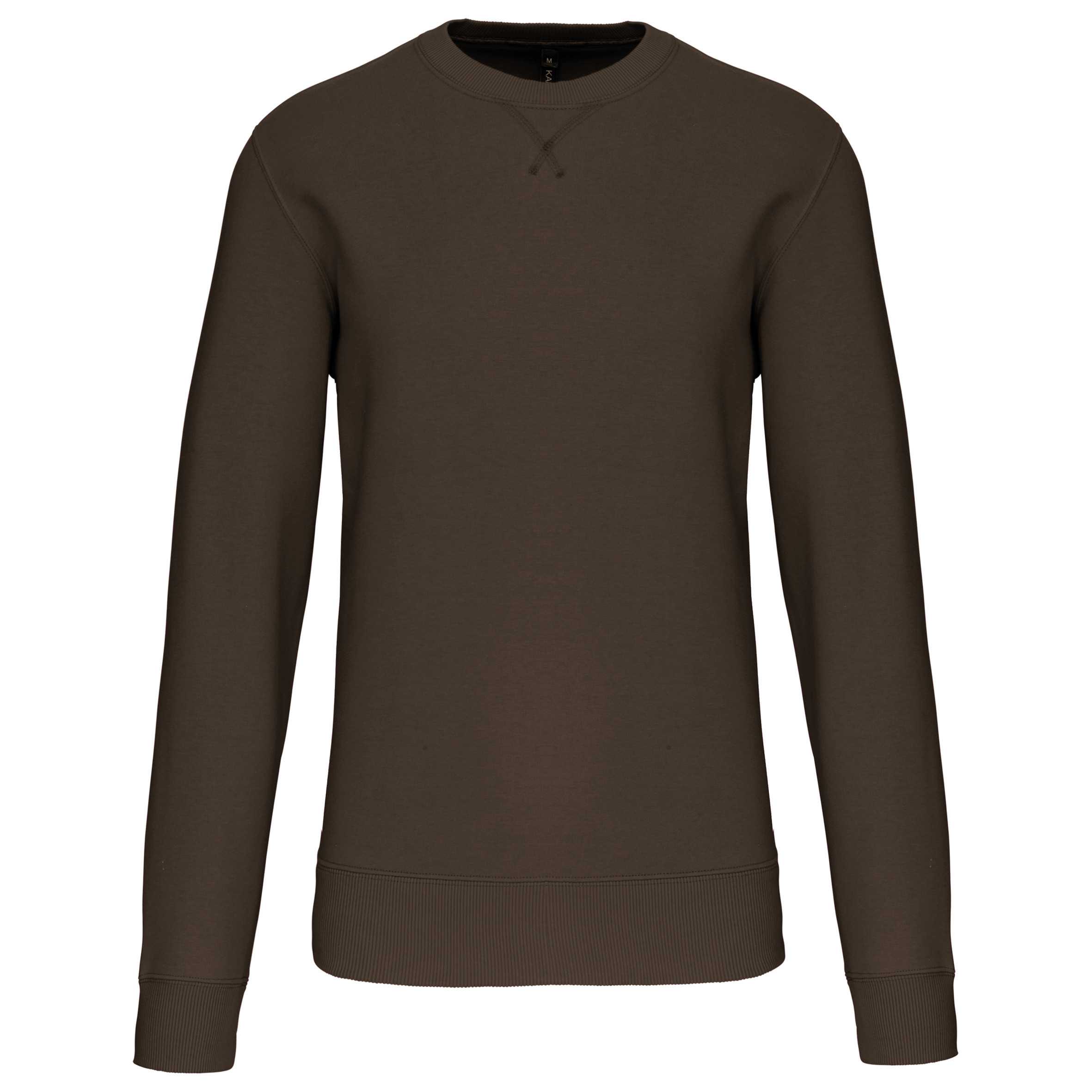 Sudadera cuello redondo Dark Khaki