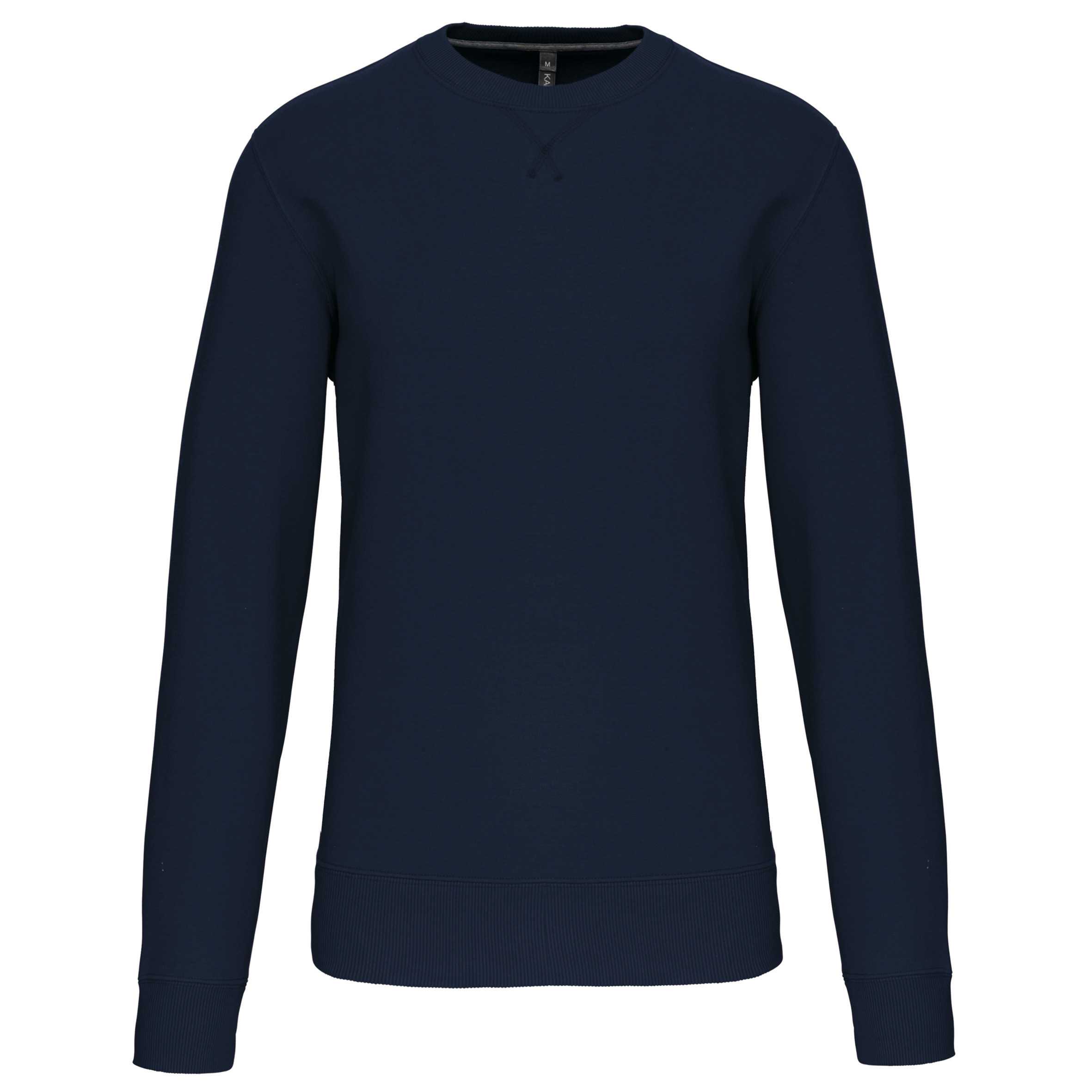 Sudadera cuello redondo Navy