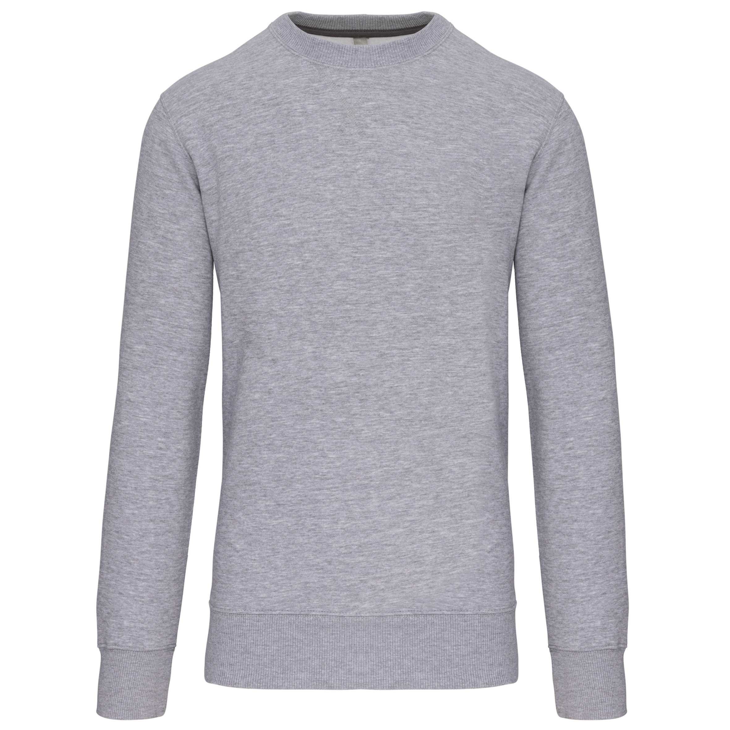 Sudadera cuello redondo Oxford Grey