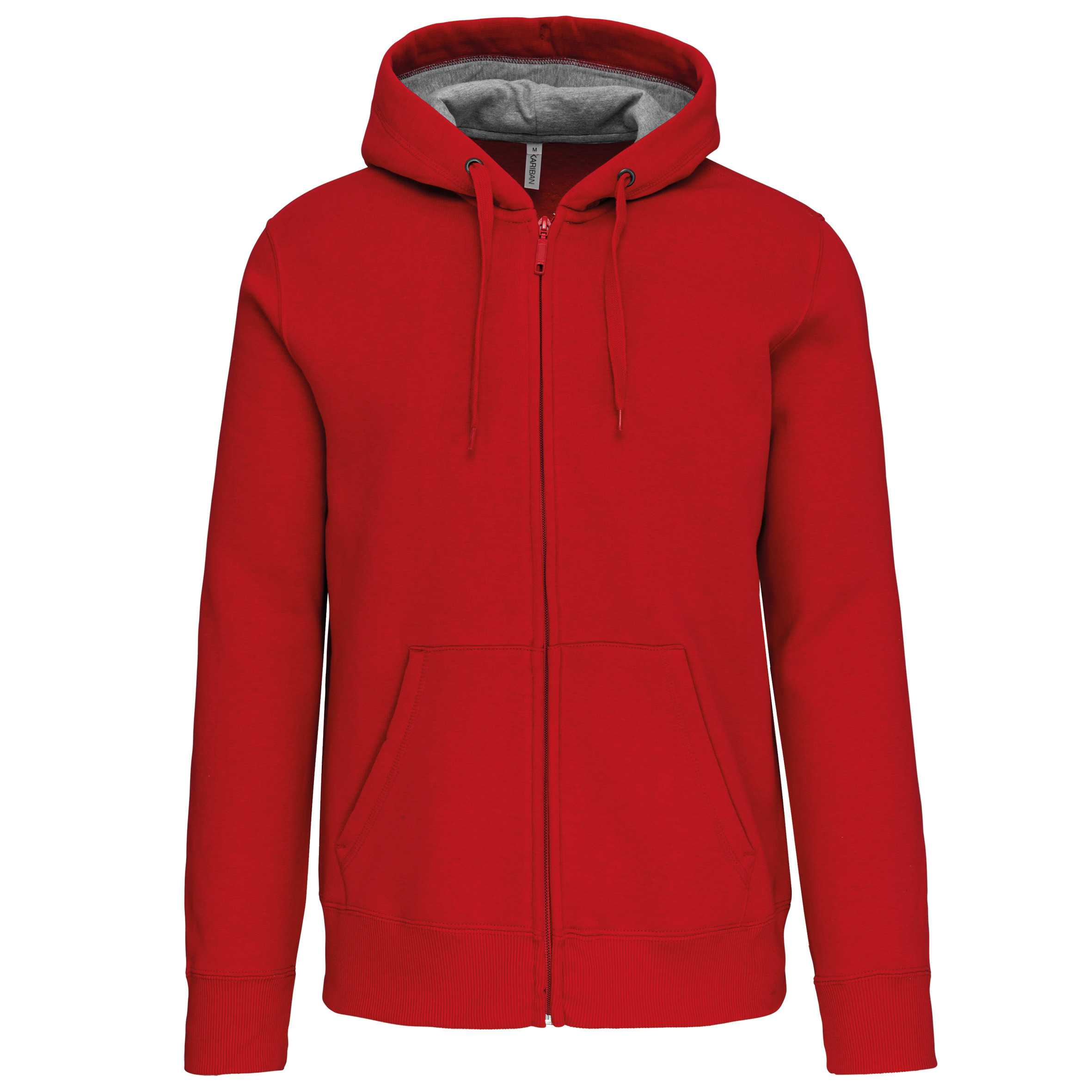 Sudadera capucha y cremallera Red