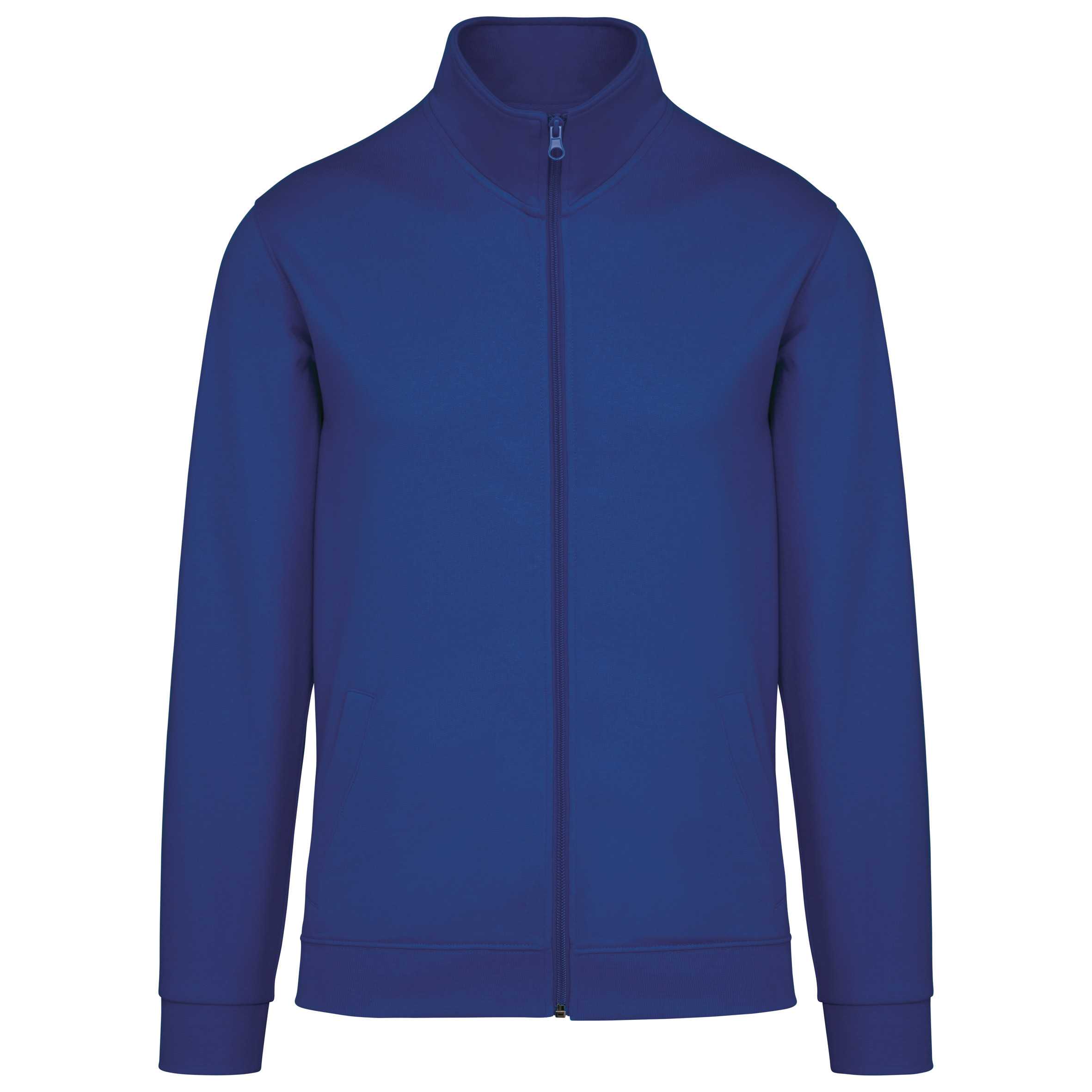 Chaqueta de felpa con cremallera Royal Blue