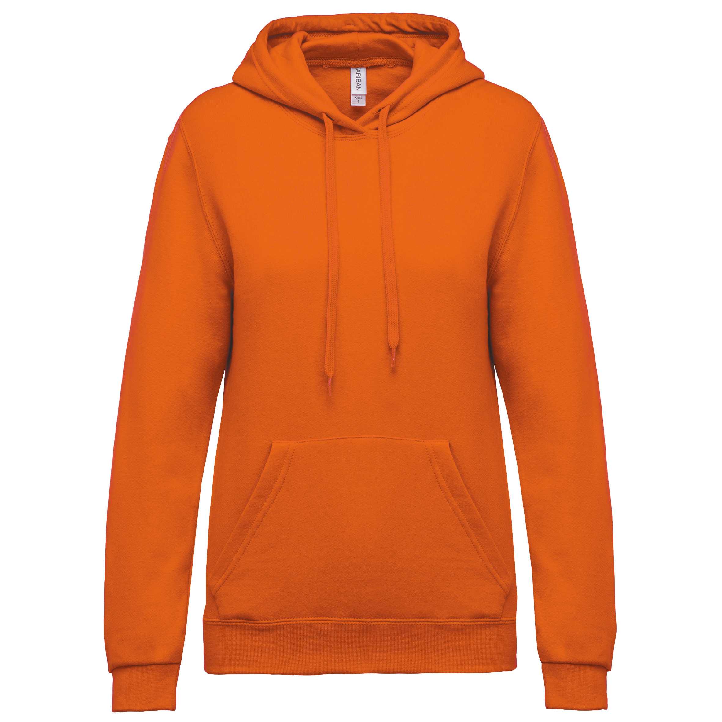 Sudadera con capucha de mujer Orange