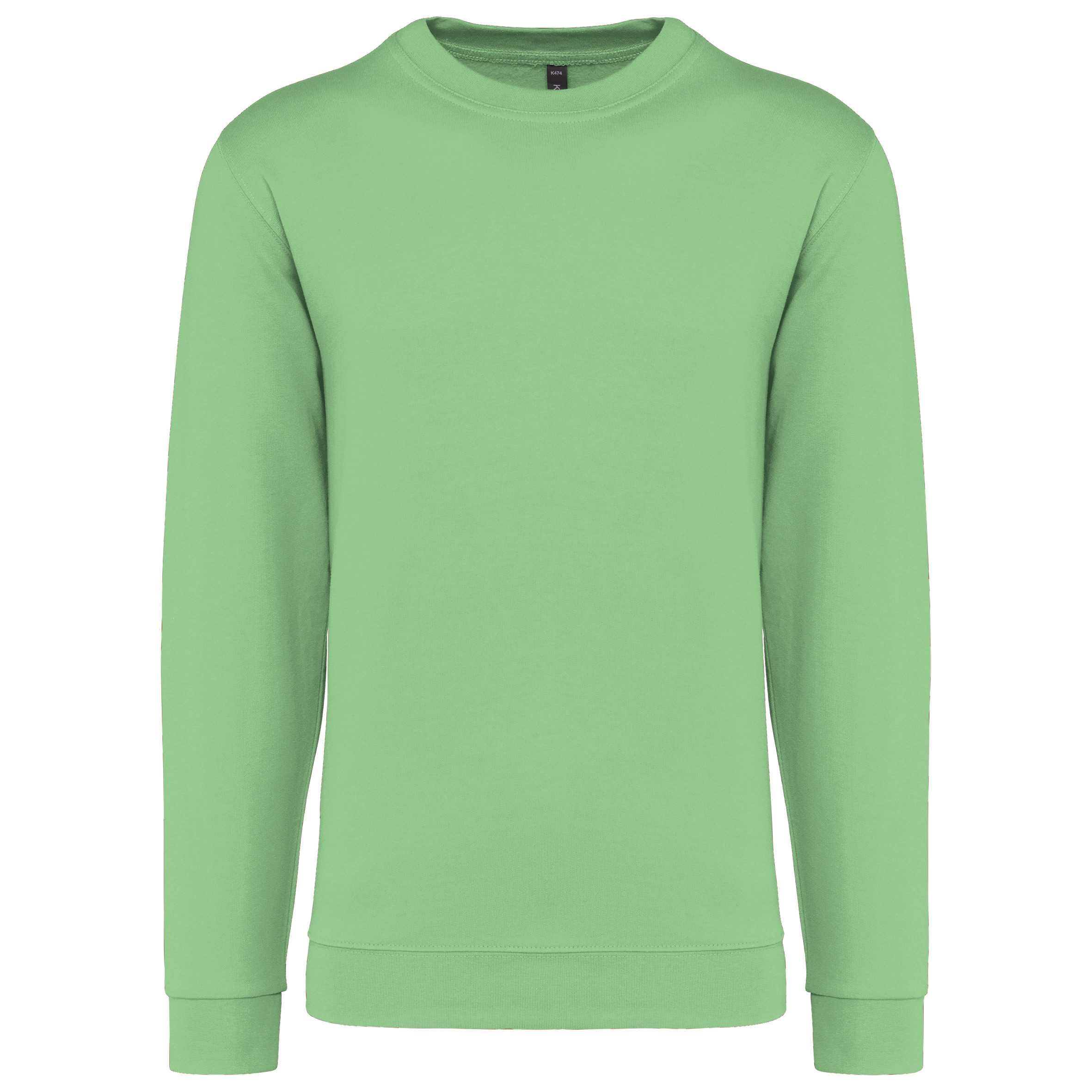 Sudadera cuello redondo Apple Green