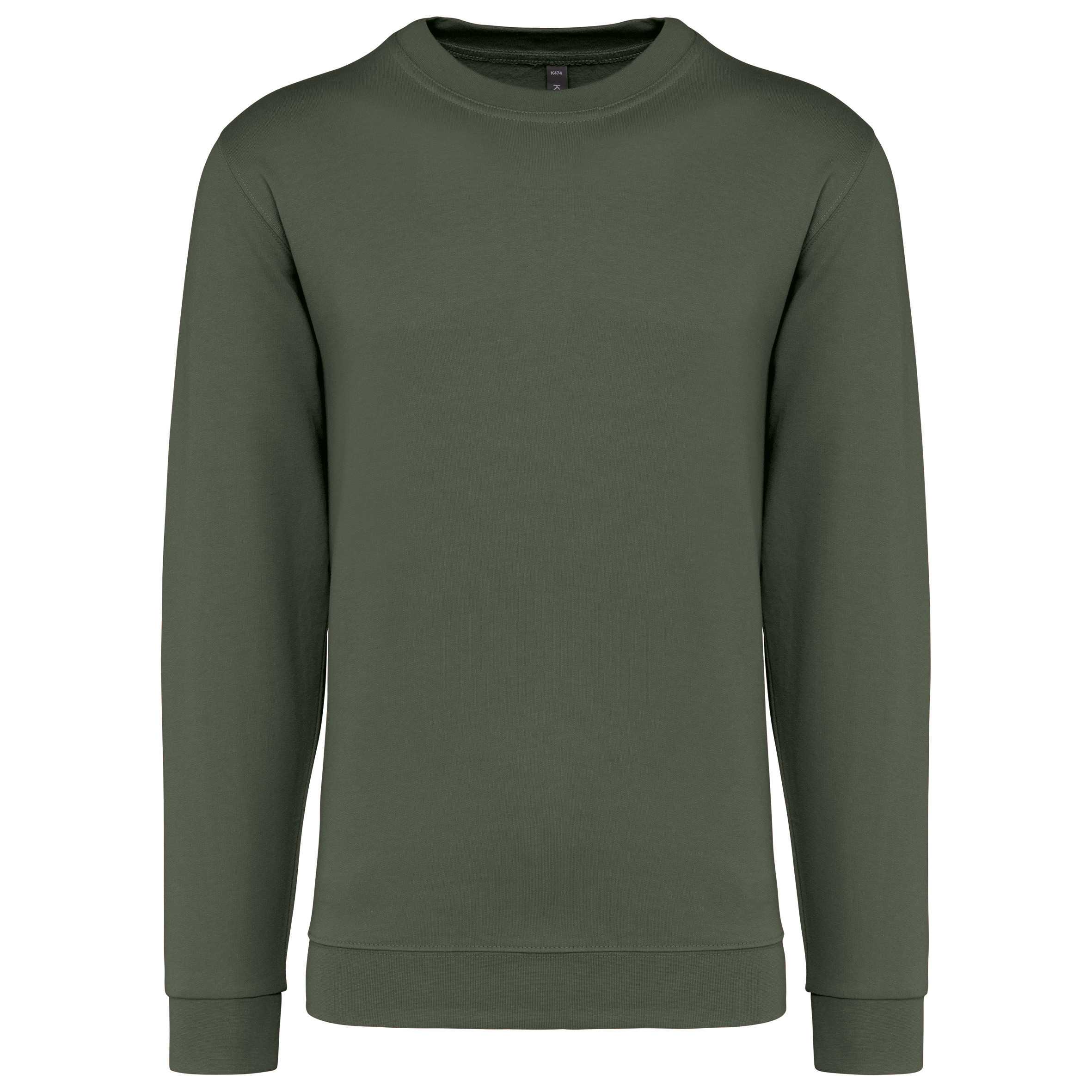 Sudadera cuello redondo Caper Green