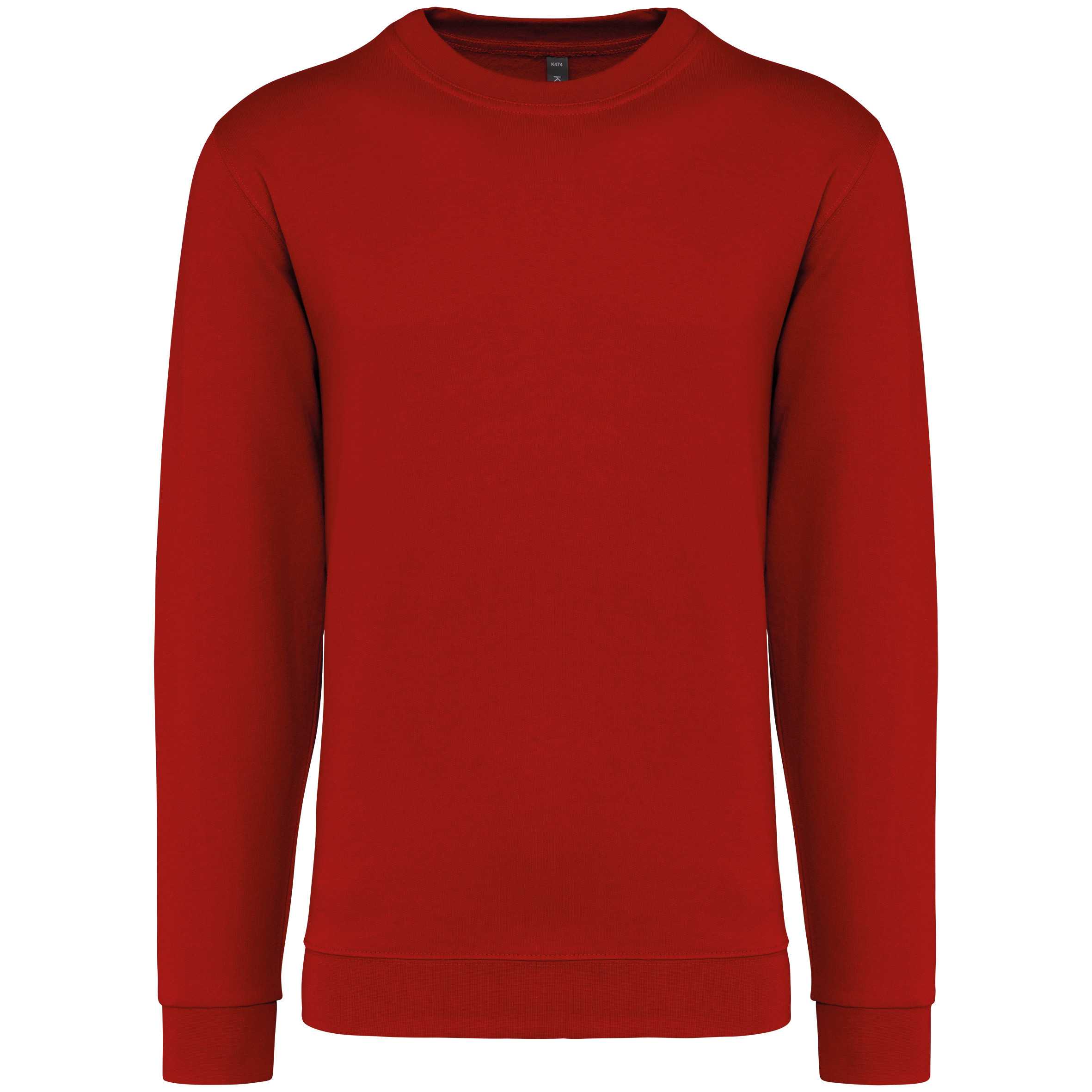 Sudadera cuello redondo Cherry Red