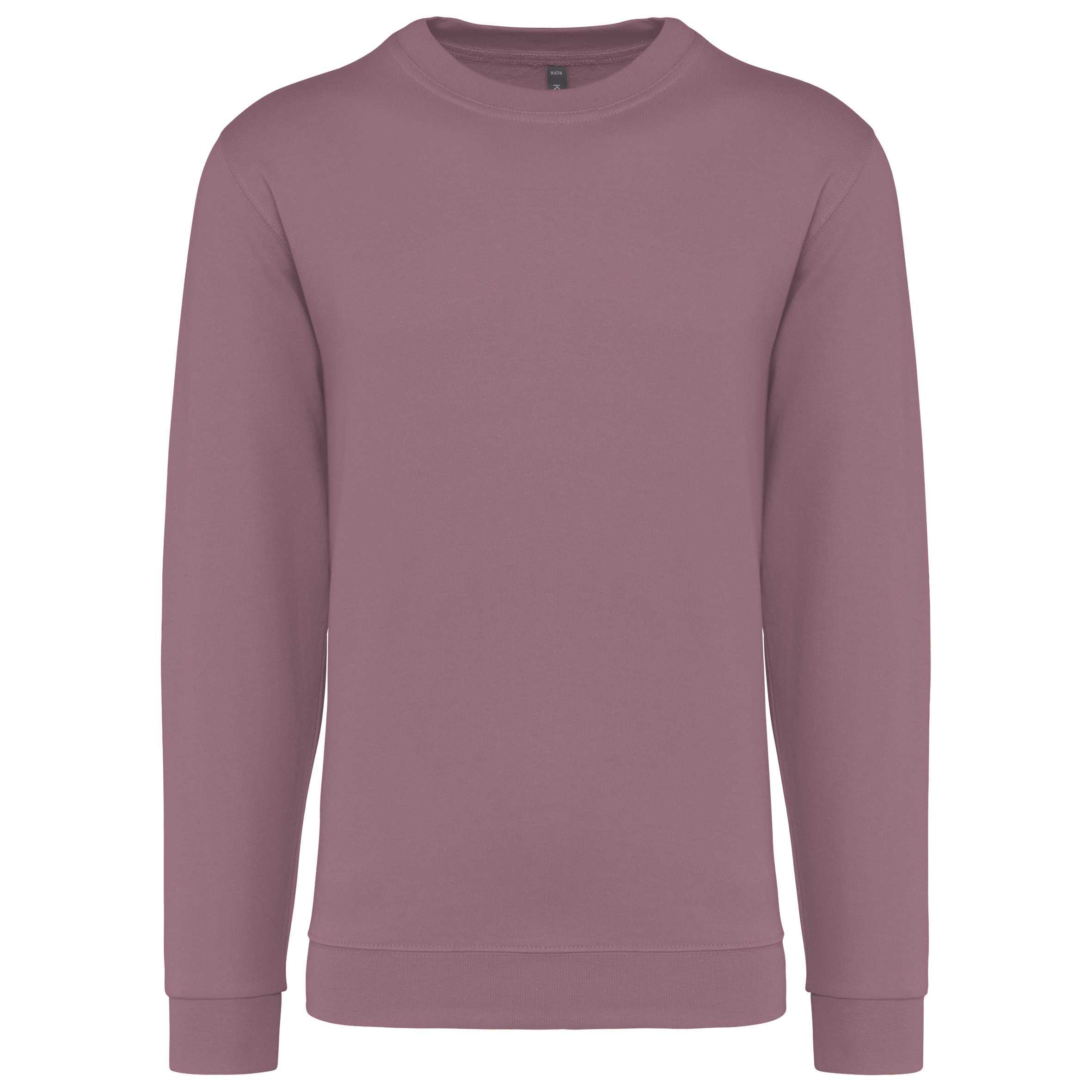 Sudadera cuello redondo Dusty Purple