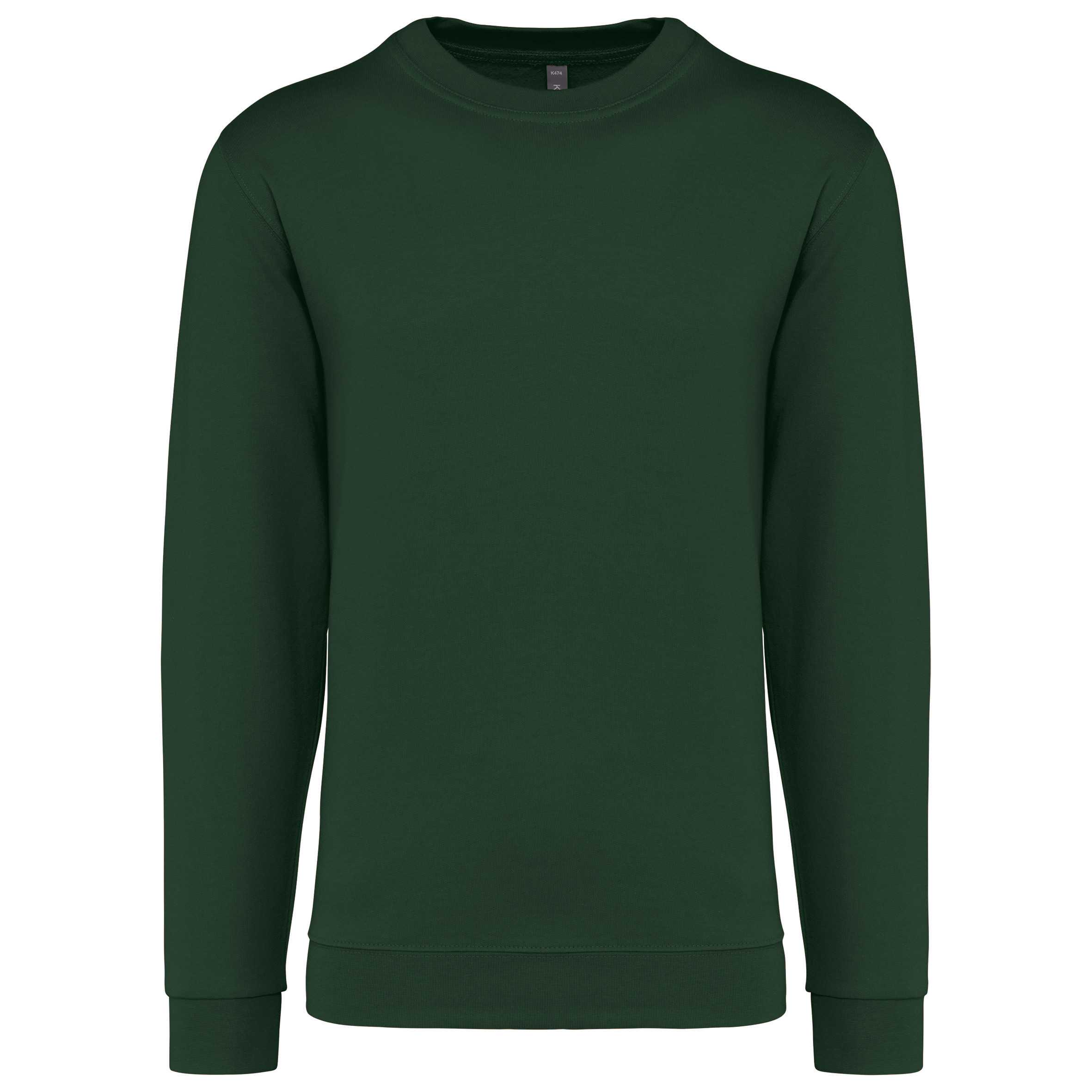 Sudadera cuello redondo Forest Green