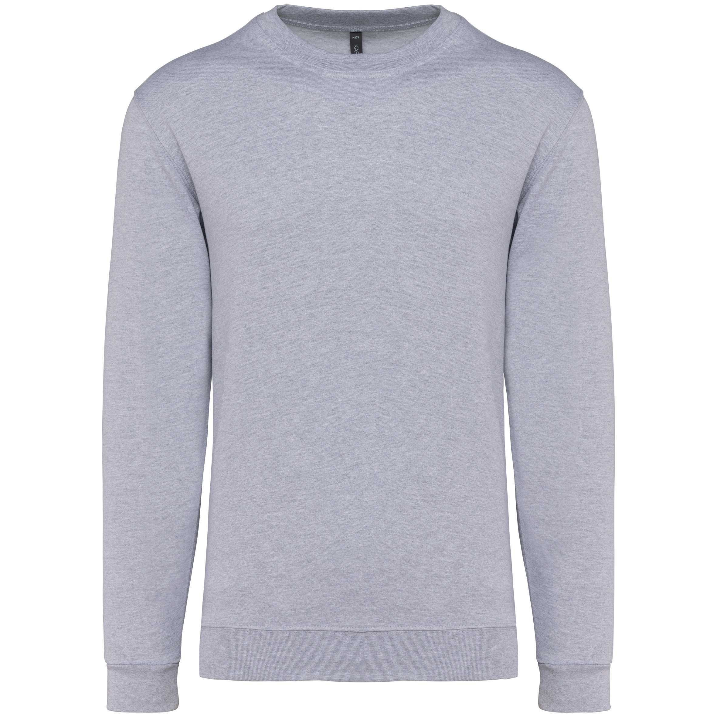 Sudadera cuello redondo Oxford Grey