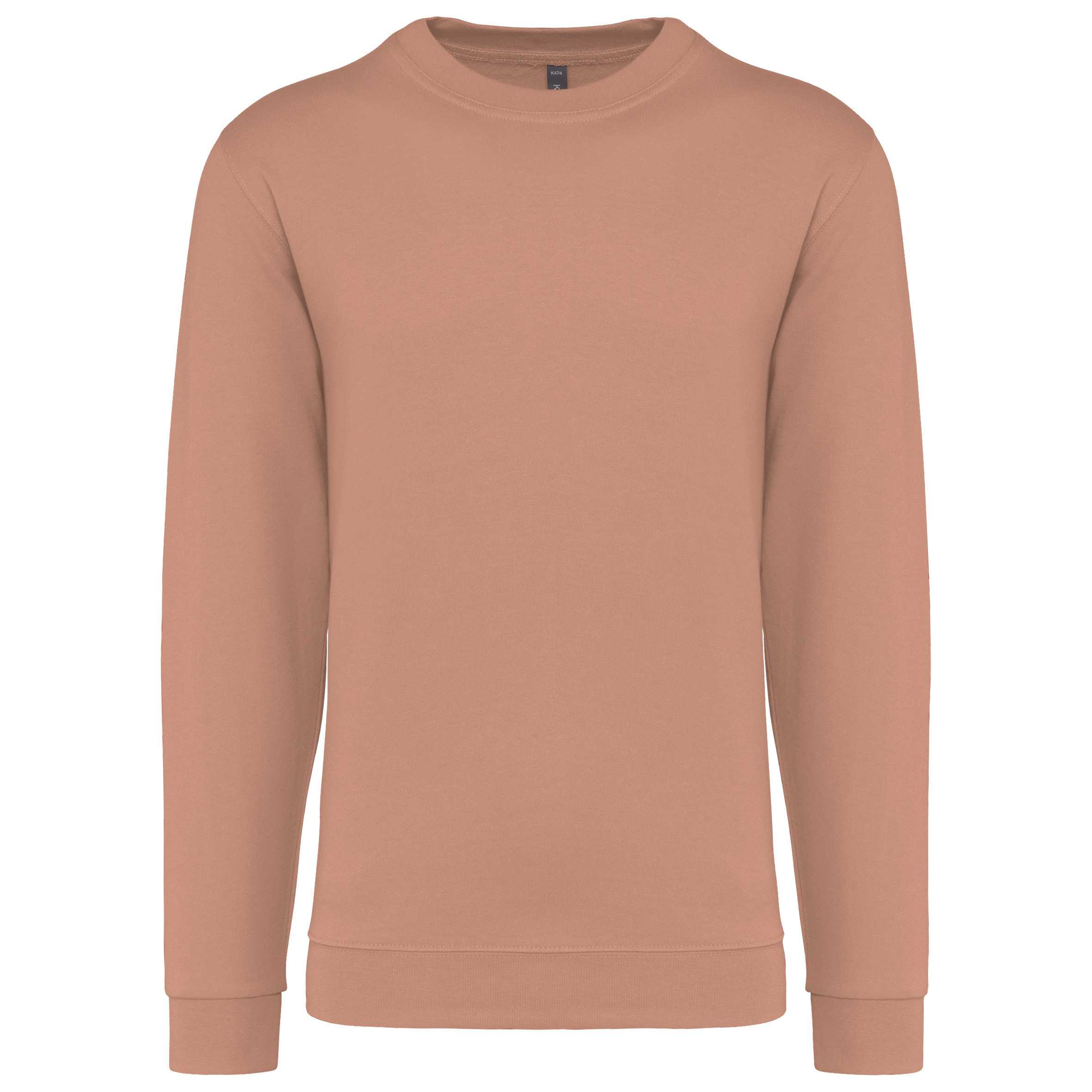 Sudadera cuello redondo Peach