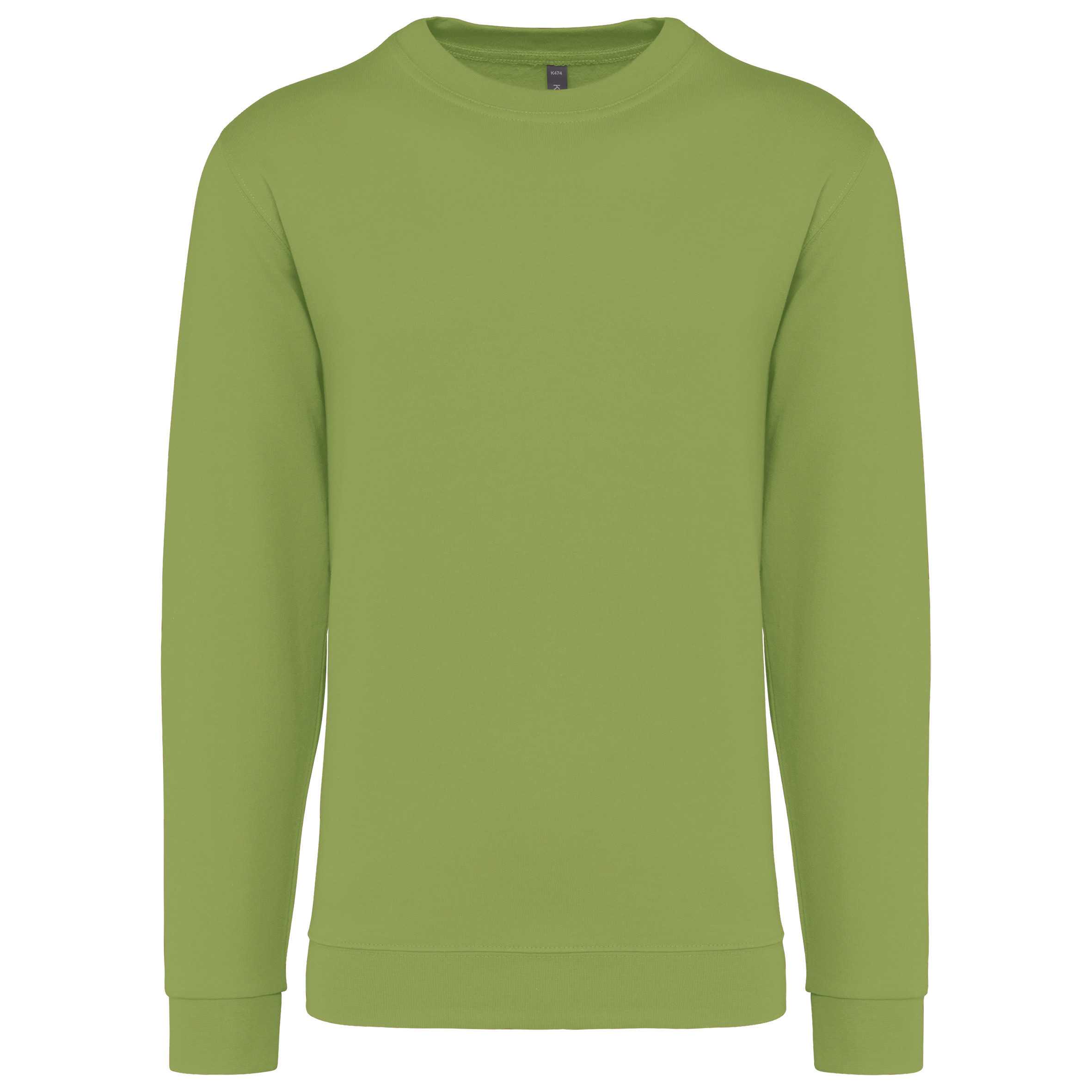 Sudadera cuello redondo Pistachio