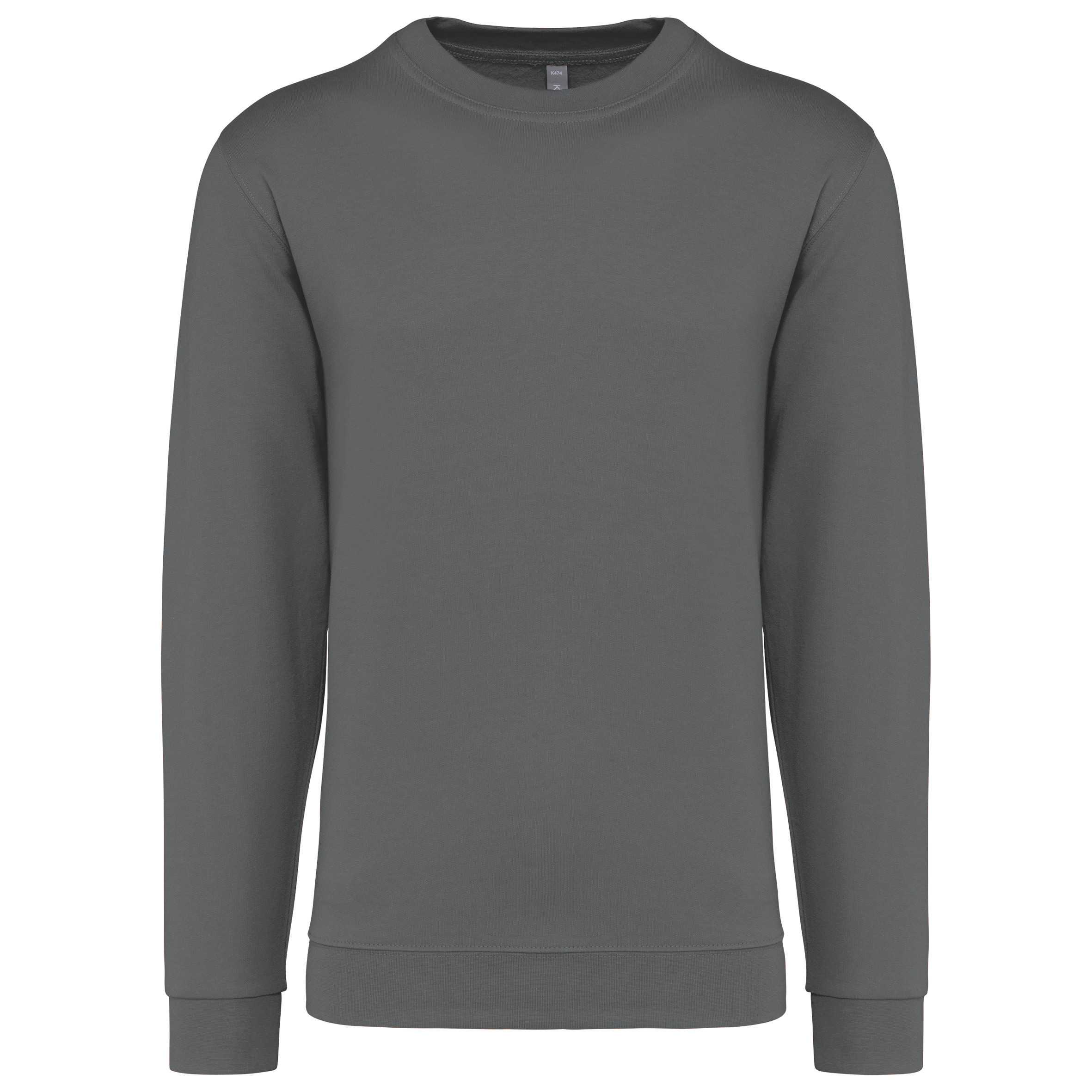 Sudadera cuello redondo Storm Grey