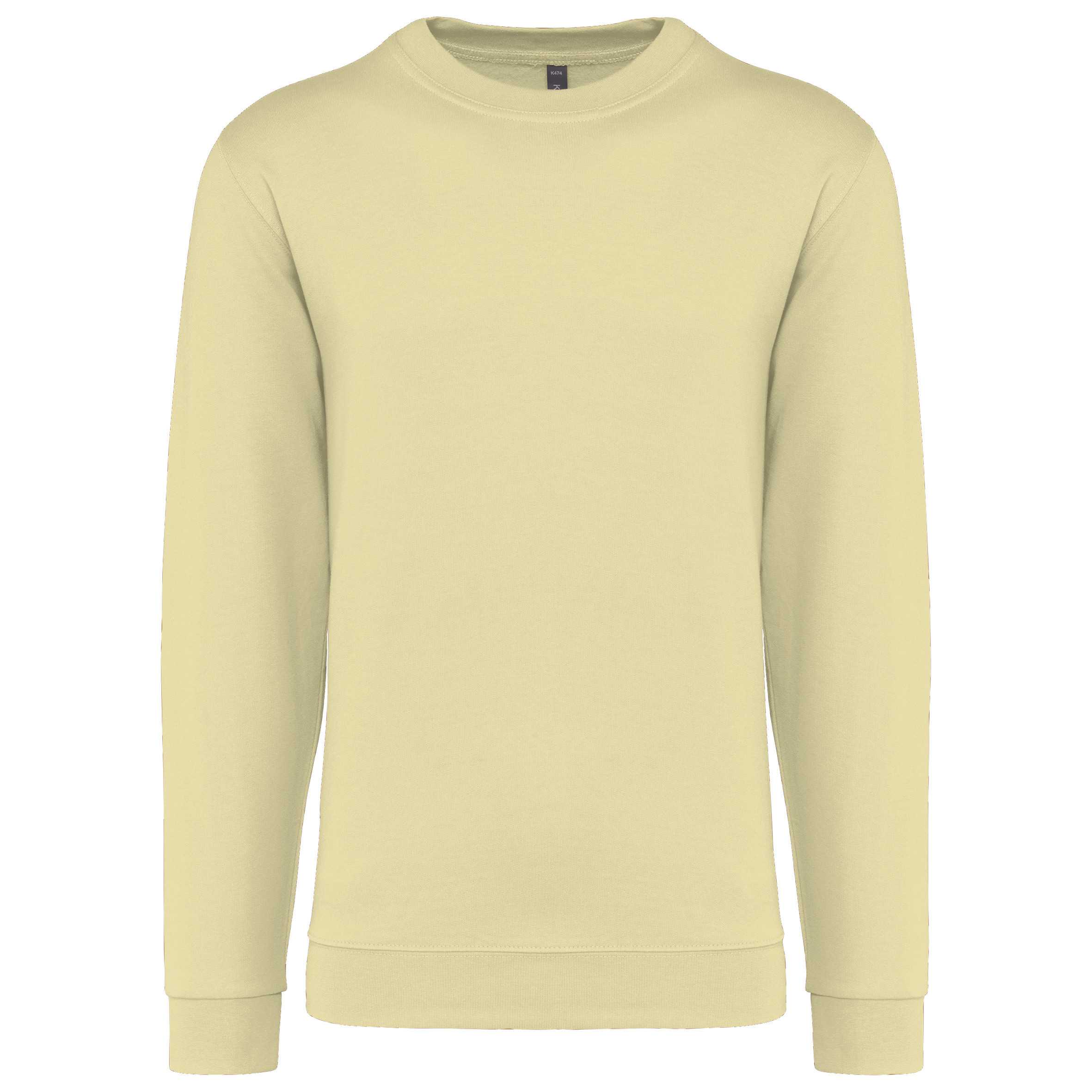 Sudadera cuello redondo Straw Yellow