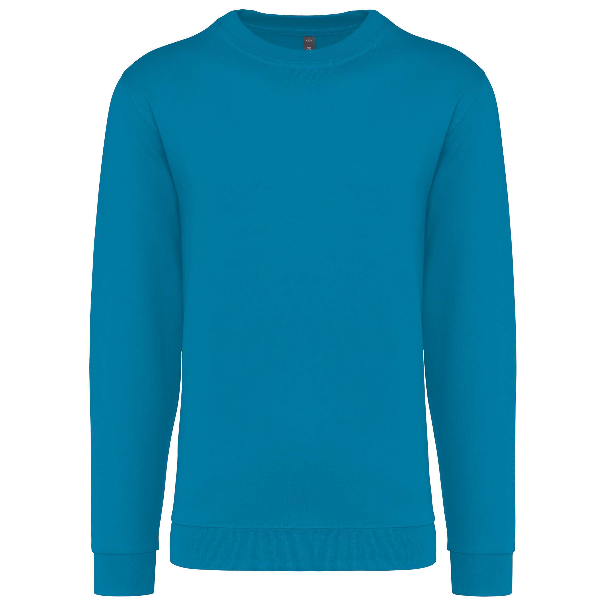Sudadera cuello redondo Tropical Blue