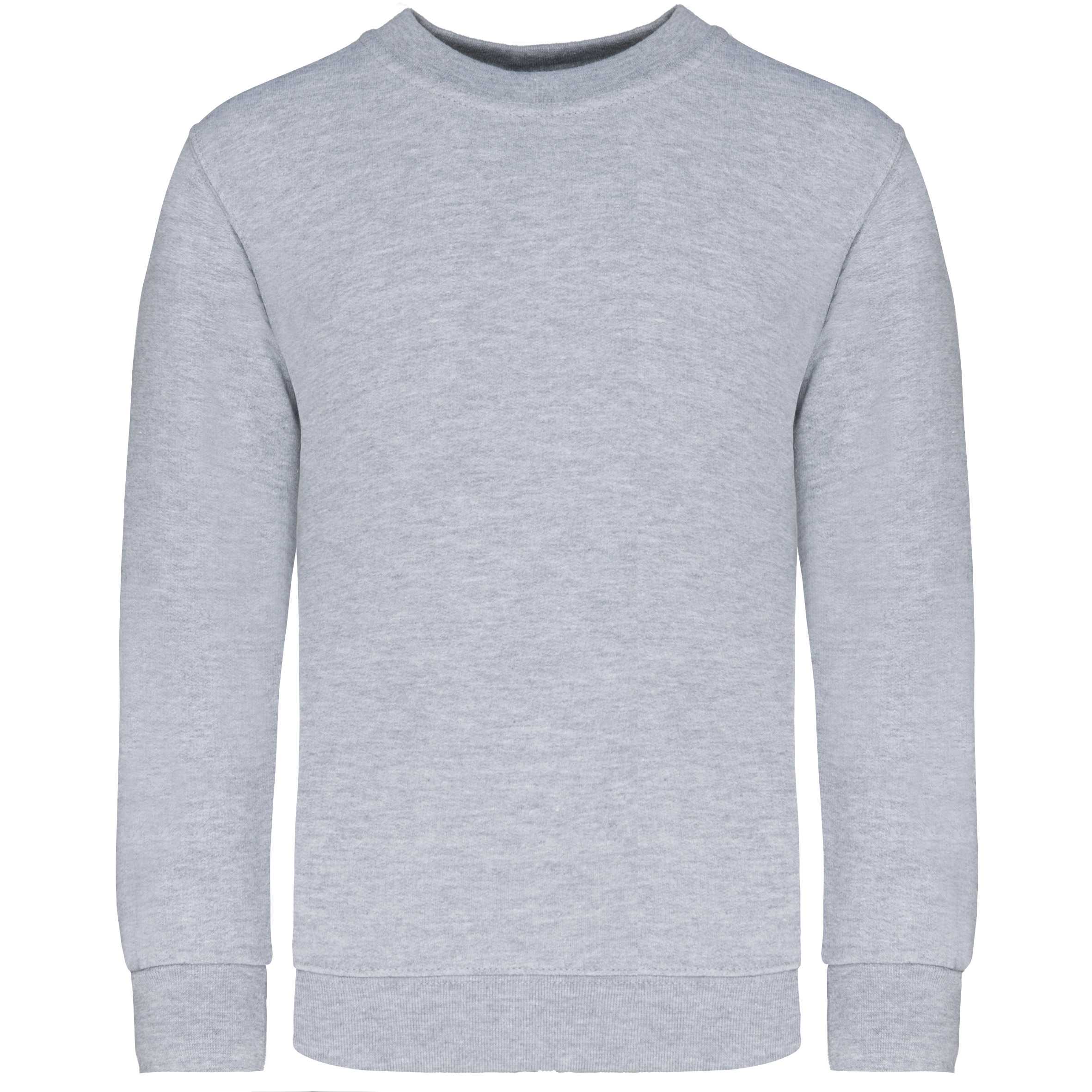 Sudadera cuello redondo niños Oxford Grey