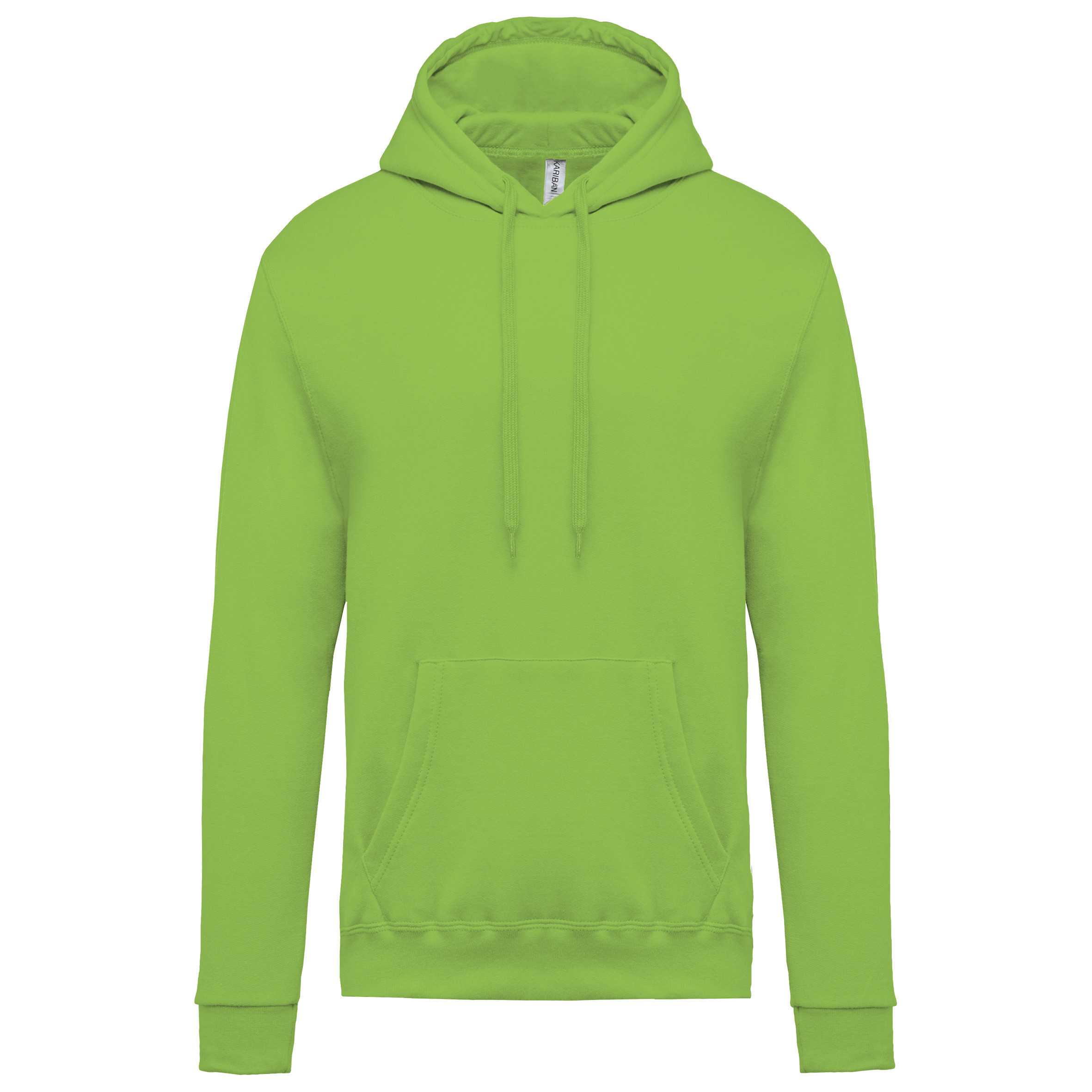 Sudadera con capucha de hombre Lime