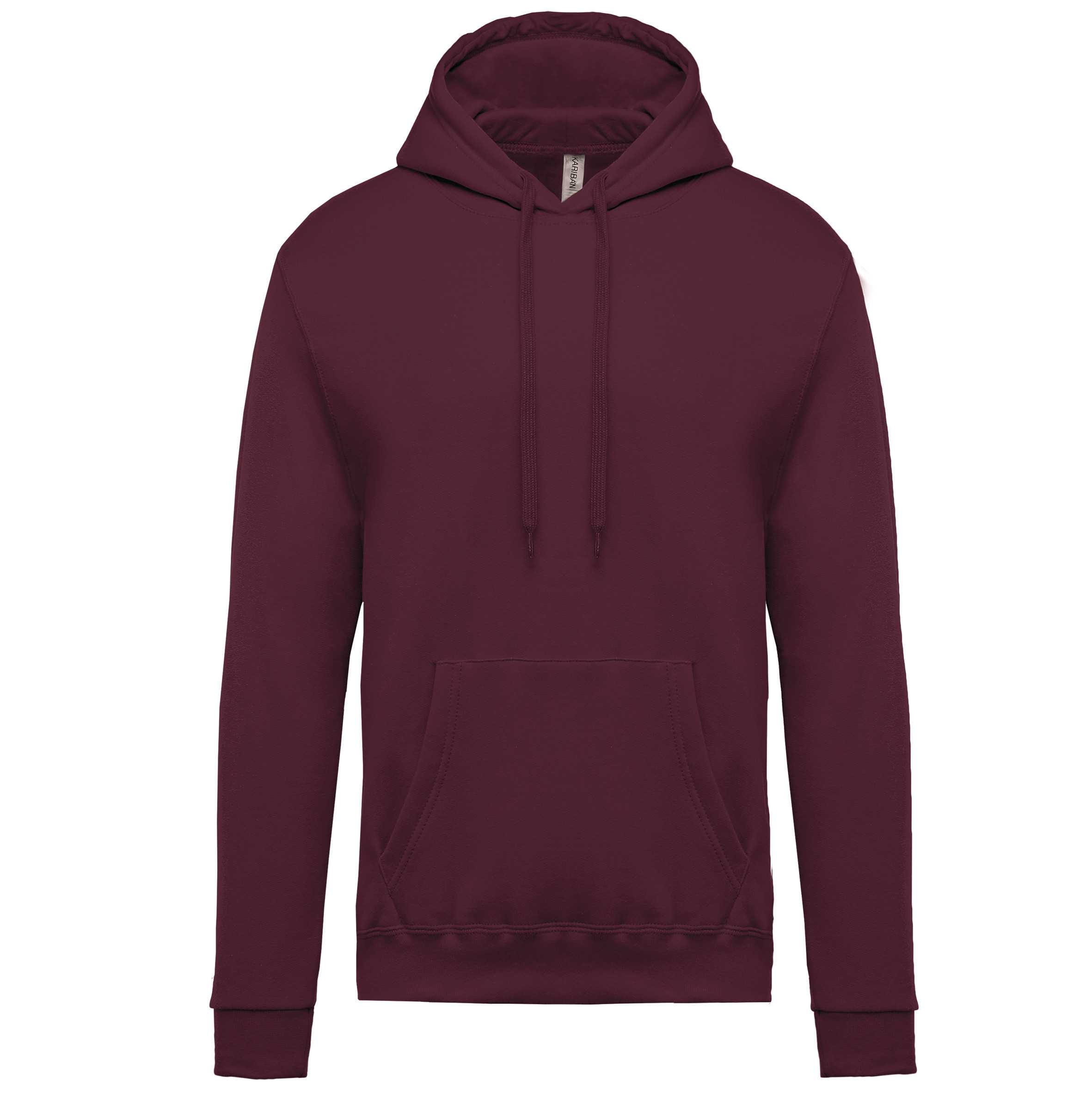Sudadera con capucha de hombre Wine
