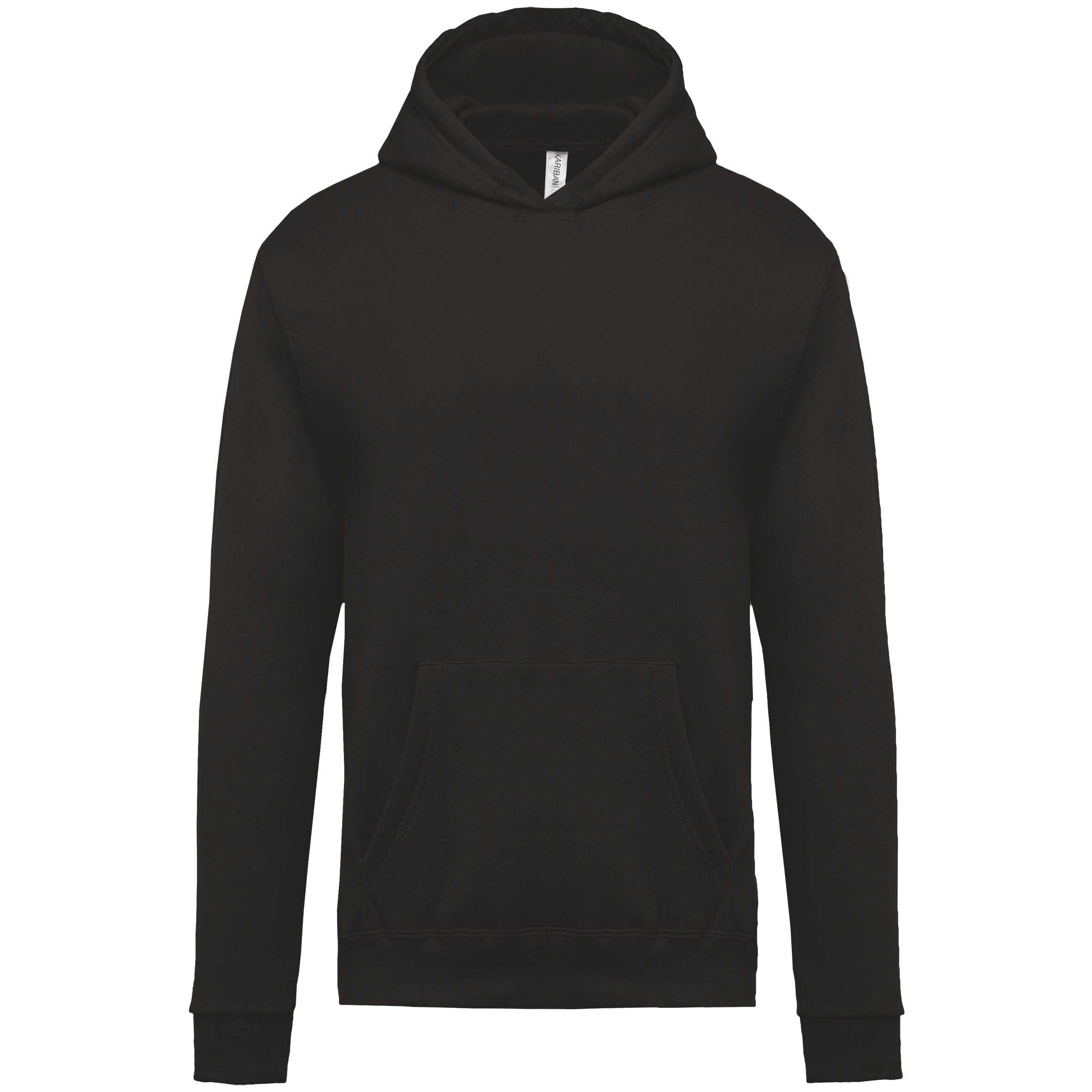 Sudadera capucha niños Black