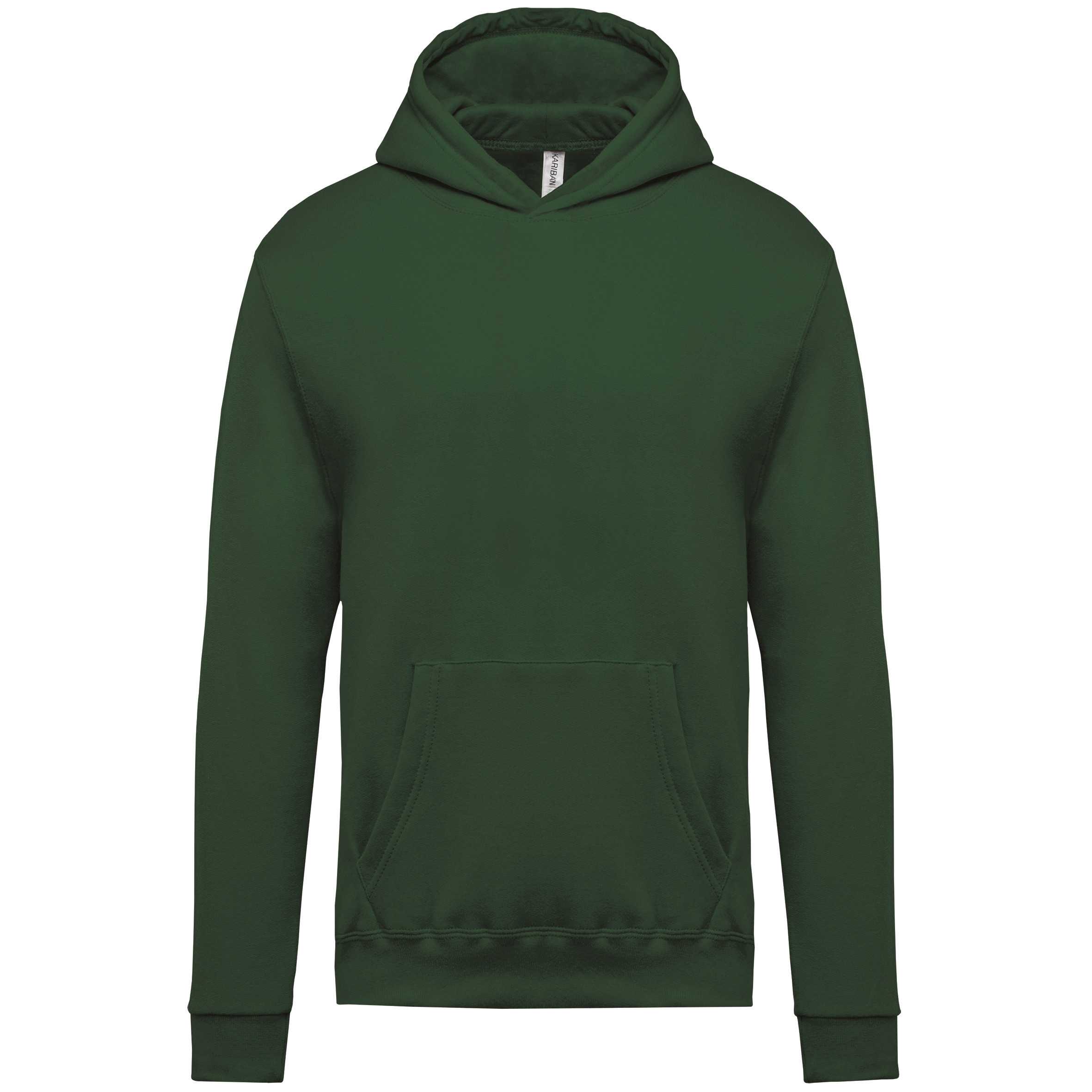 Sudadera capucha niños Forest Green