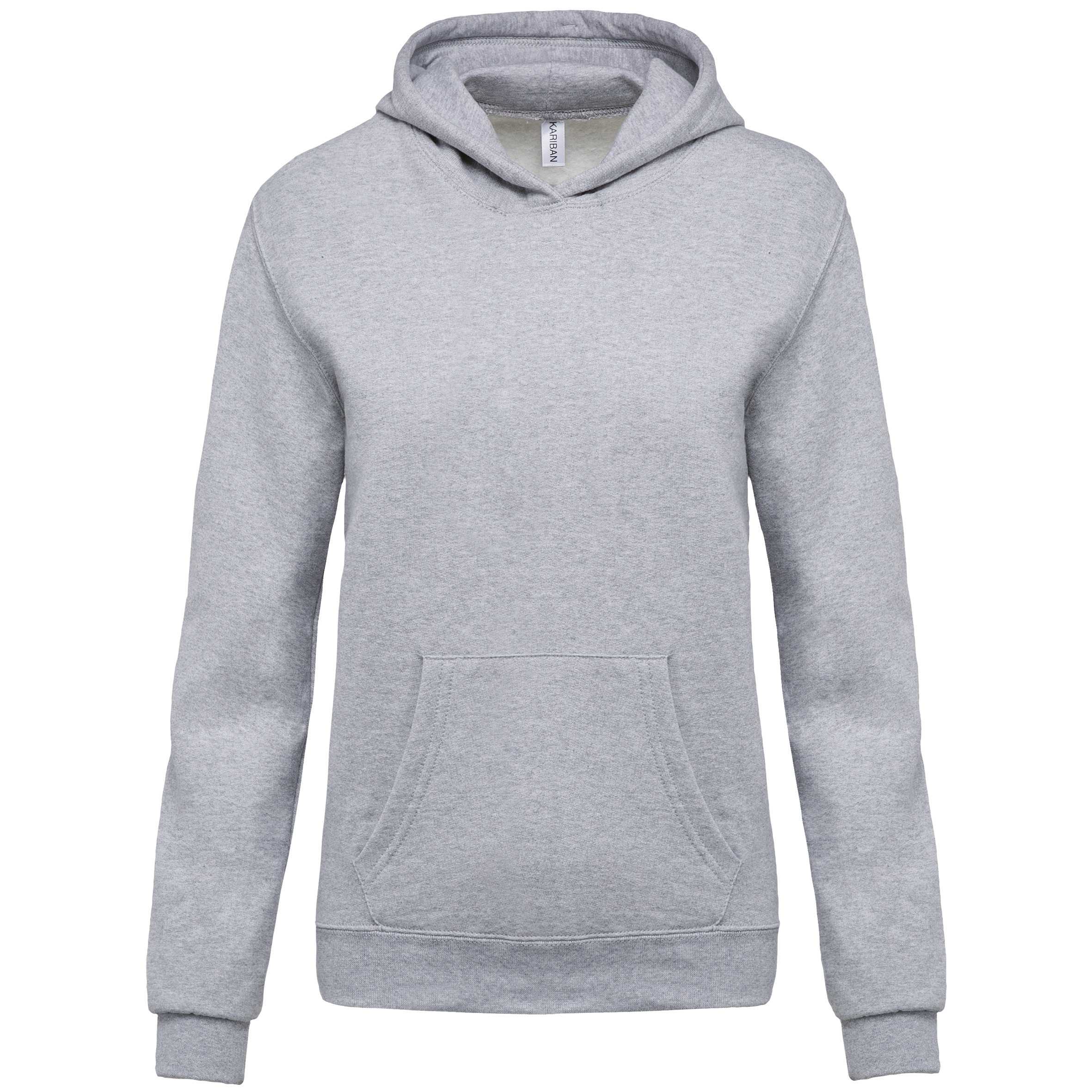 Sudadera capucha niños Oxford Grey