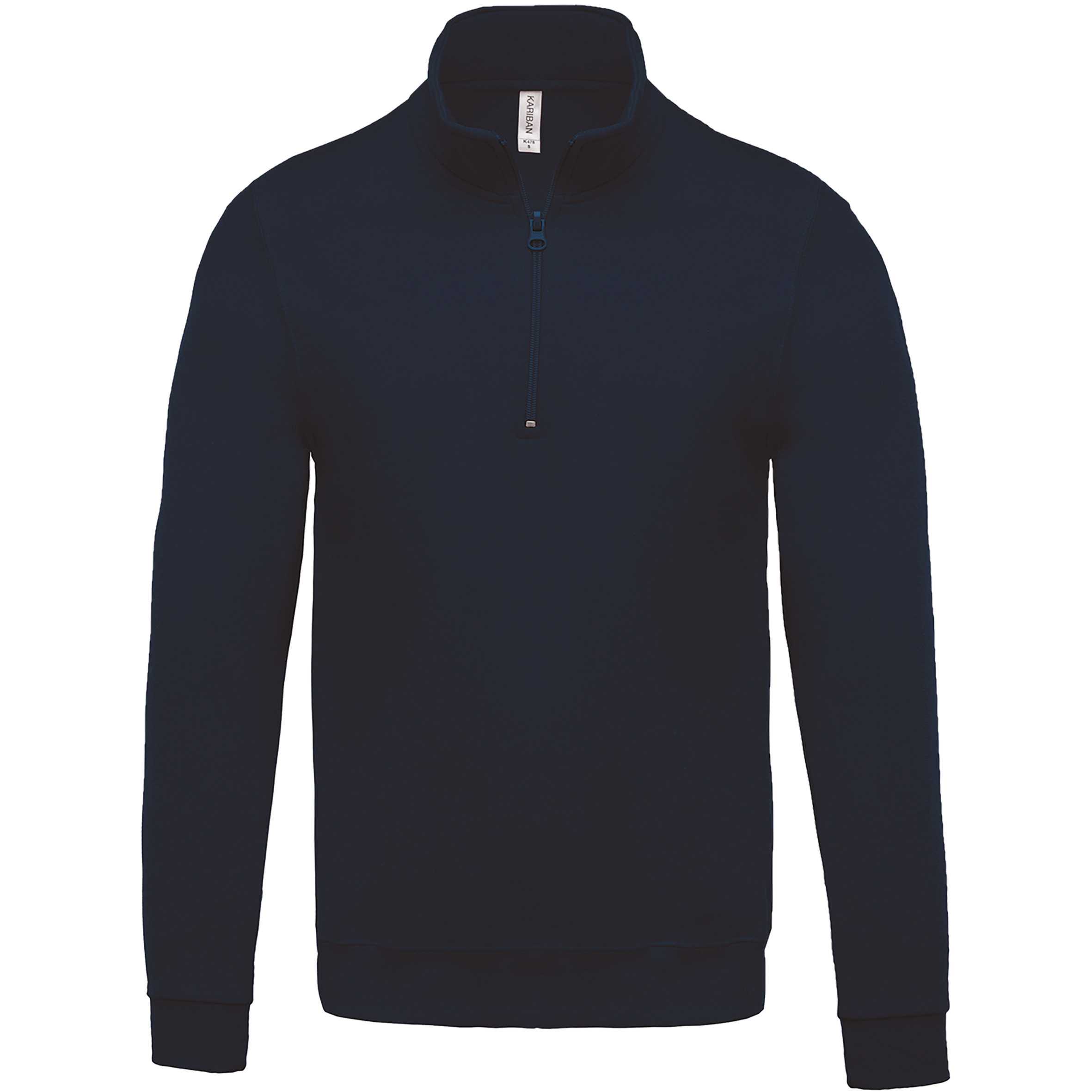 Sudadera 1/4 Cremallera Navy