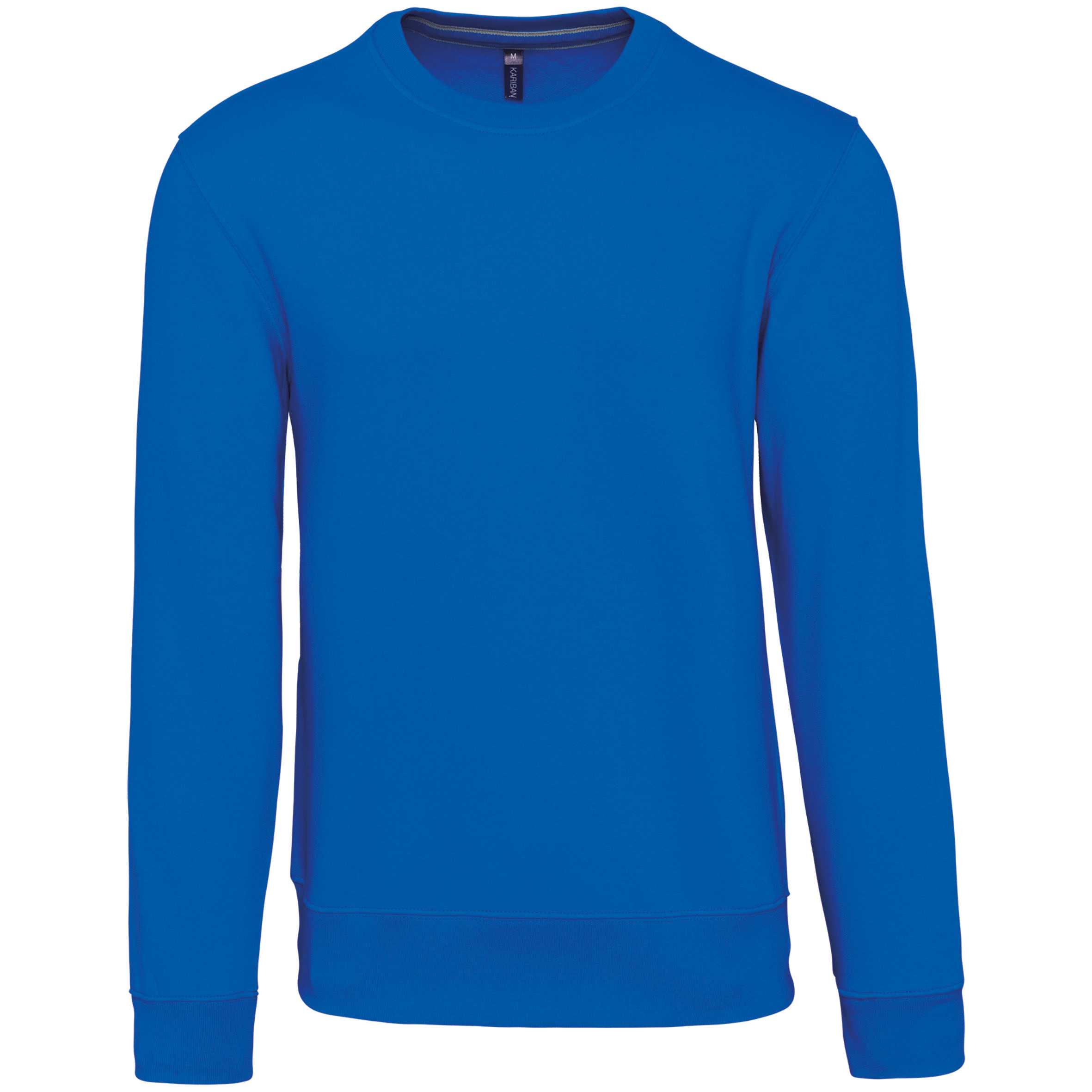 Sudadera cuello redondo Light Royal Blue