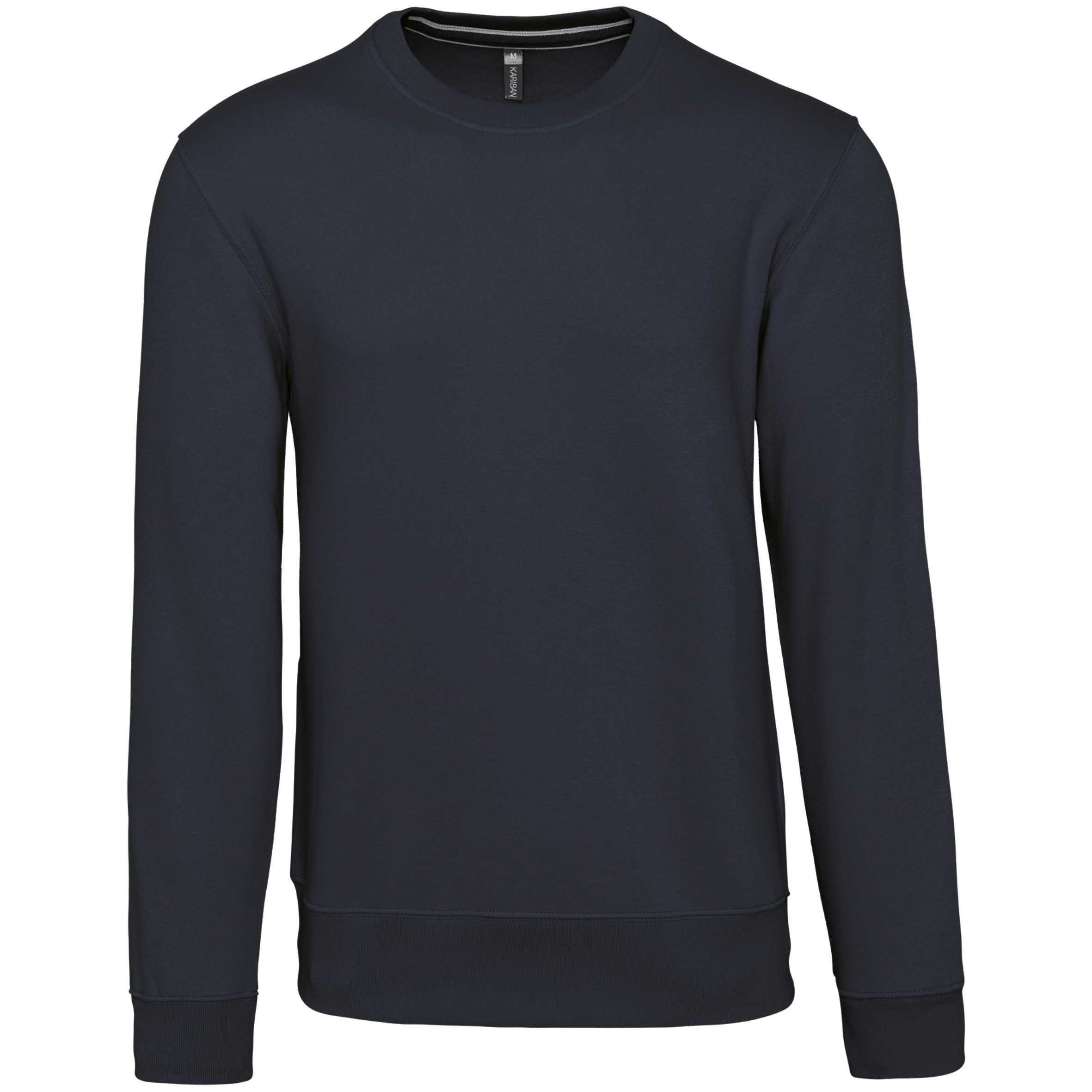 Sudadera cuello redondo Navy