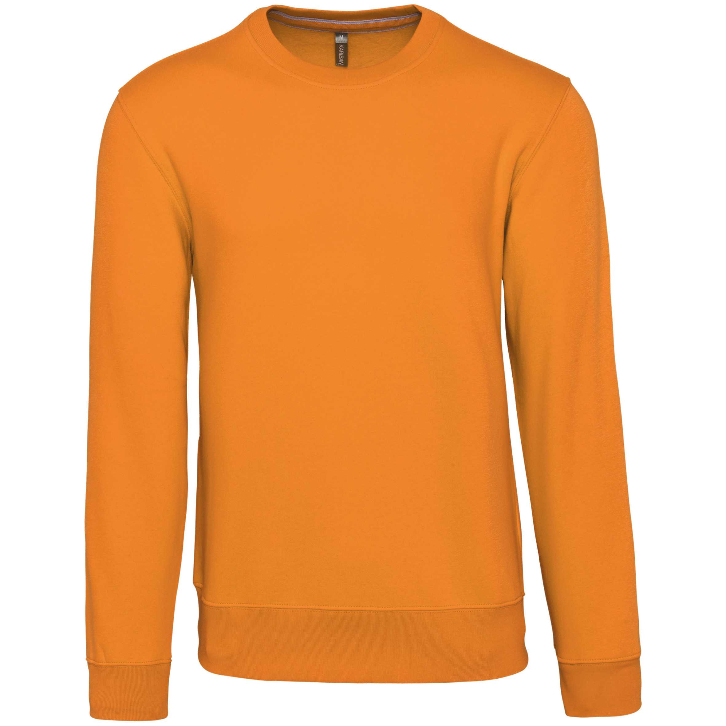 Sudadera cuello redondo Orange