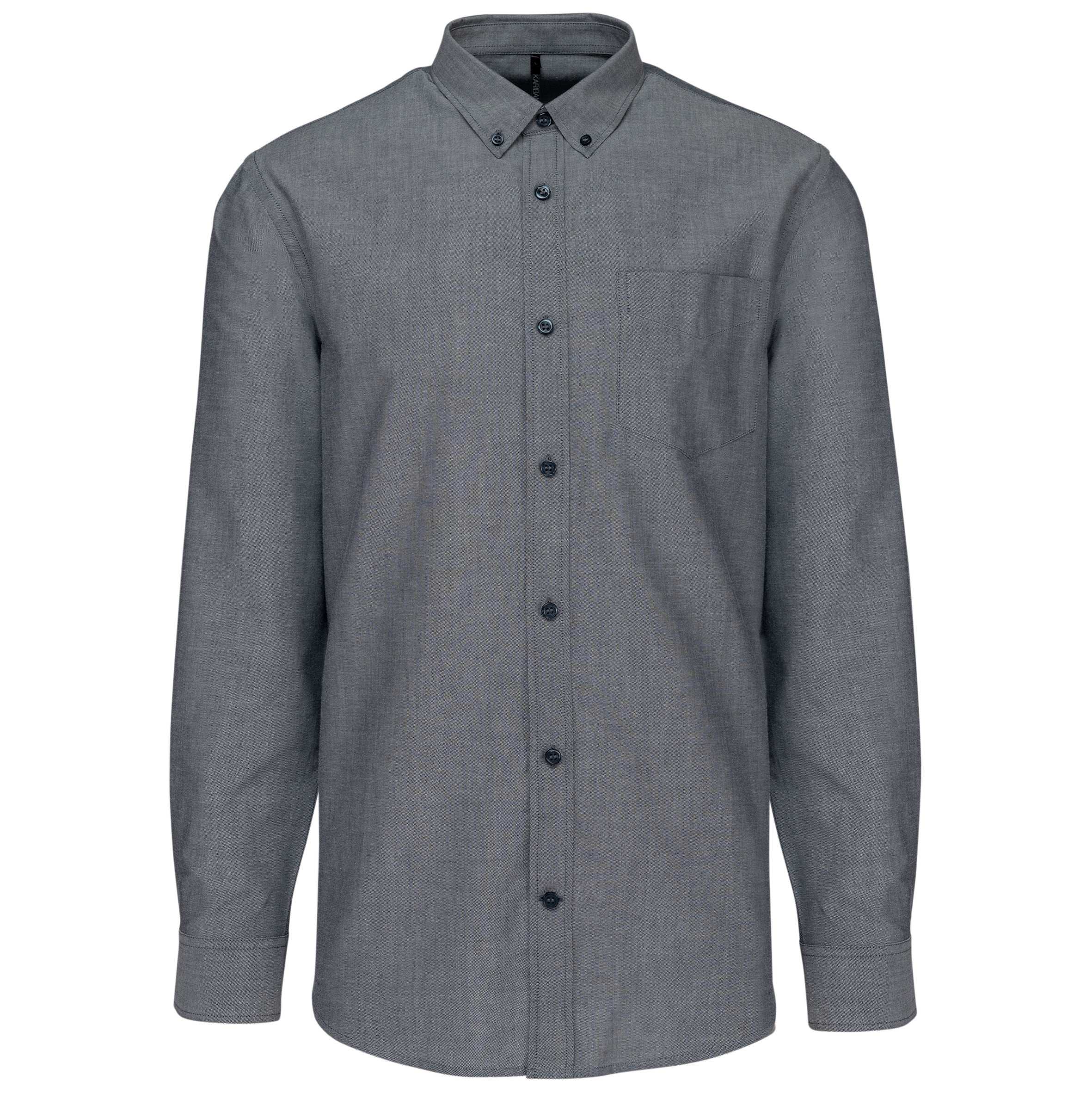 Camisa oxford manga larga hombre Oxford Shadow Navy