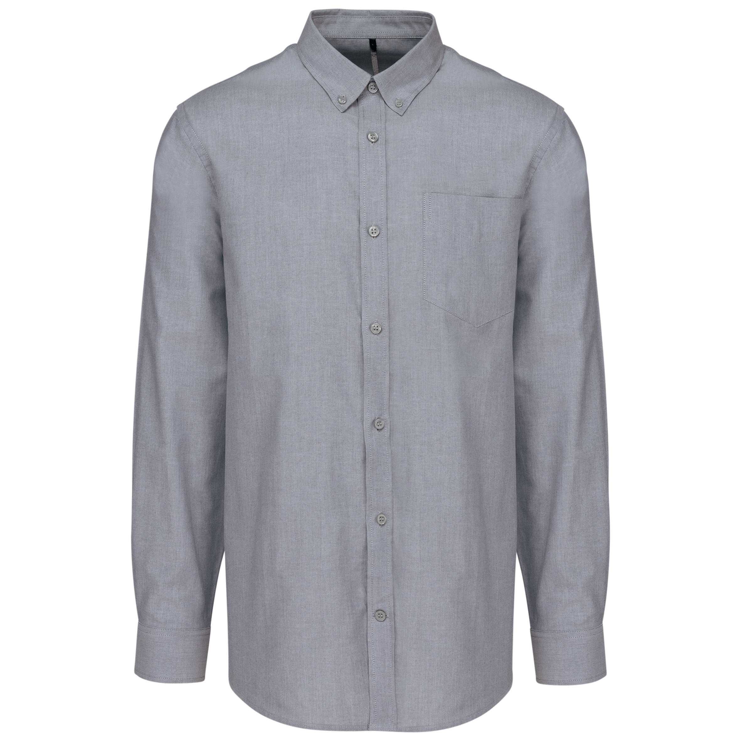 Camisa oxford manga larga hombre Oxford Zinc