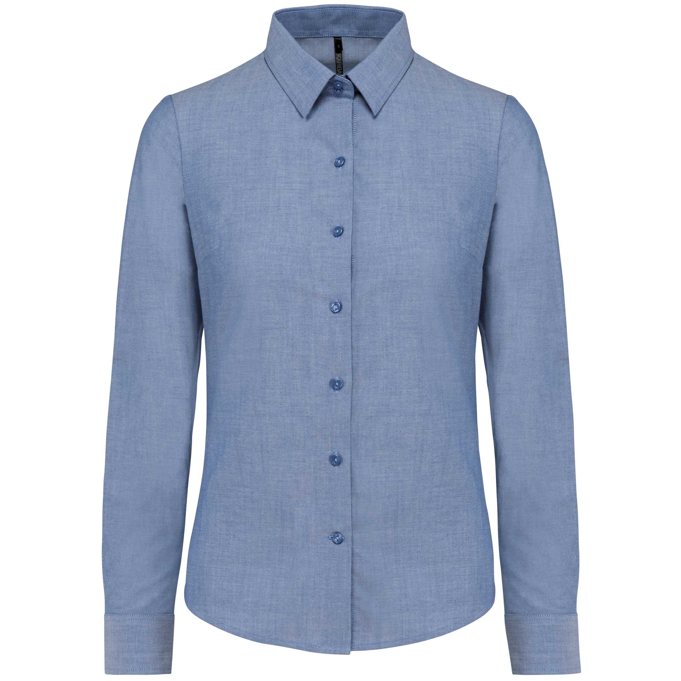 Camisa oxford manga larga mujer Oxford Cobalt Blue