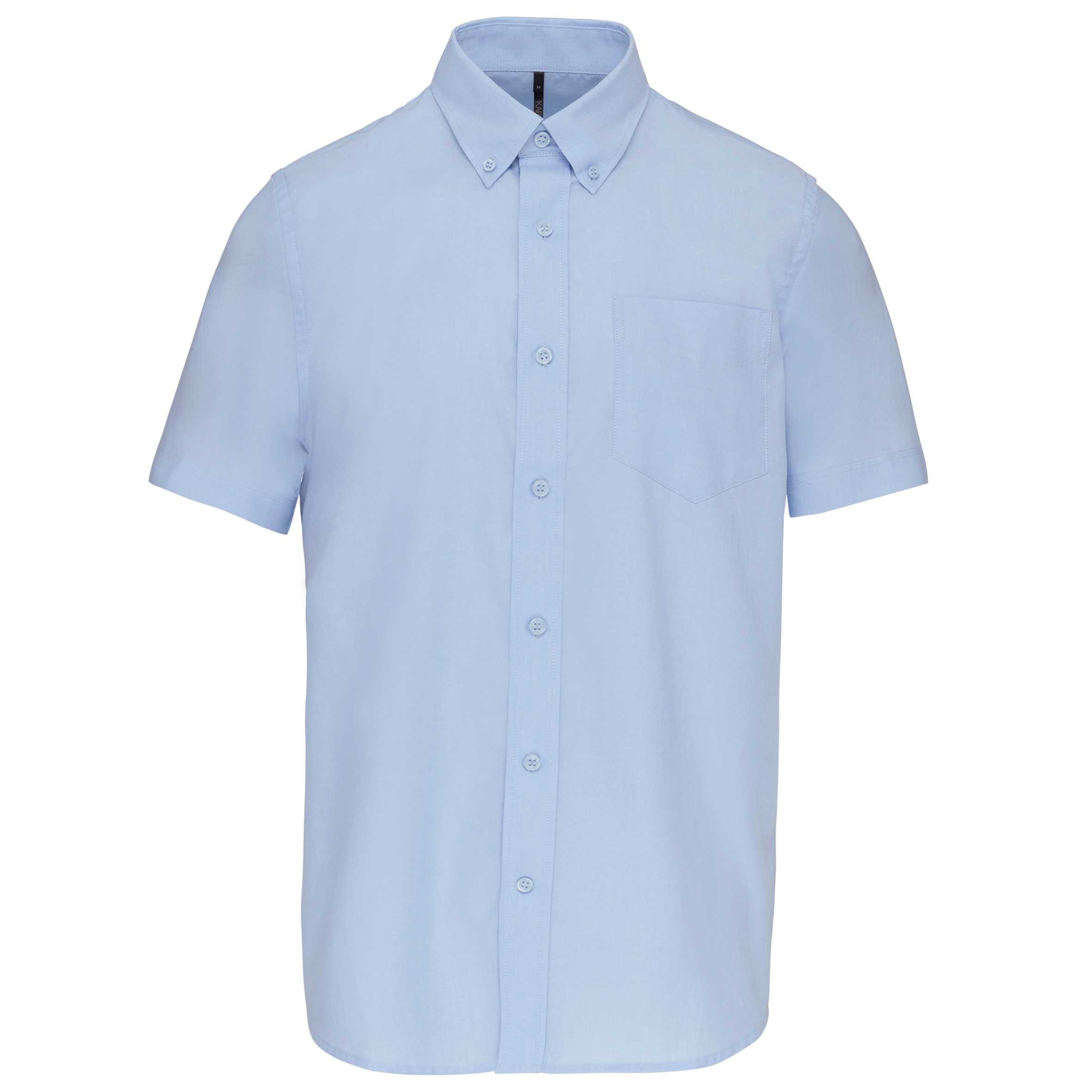 Camisa oxford manga corta hombre Oxford Blue