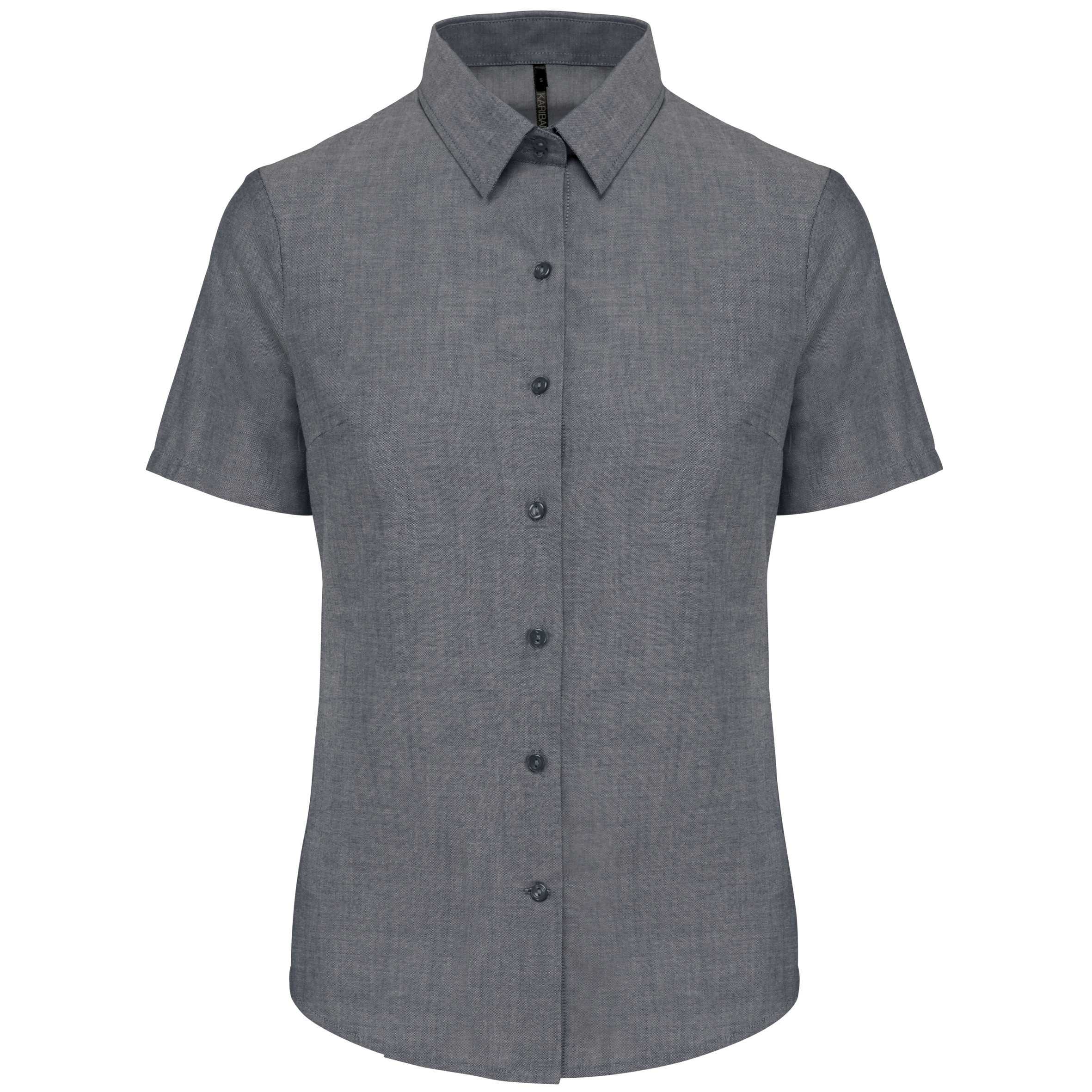 Camisa oxford manga corta mujer Oxford Shadow Navy