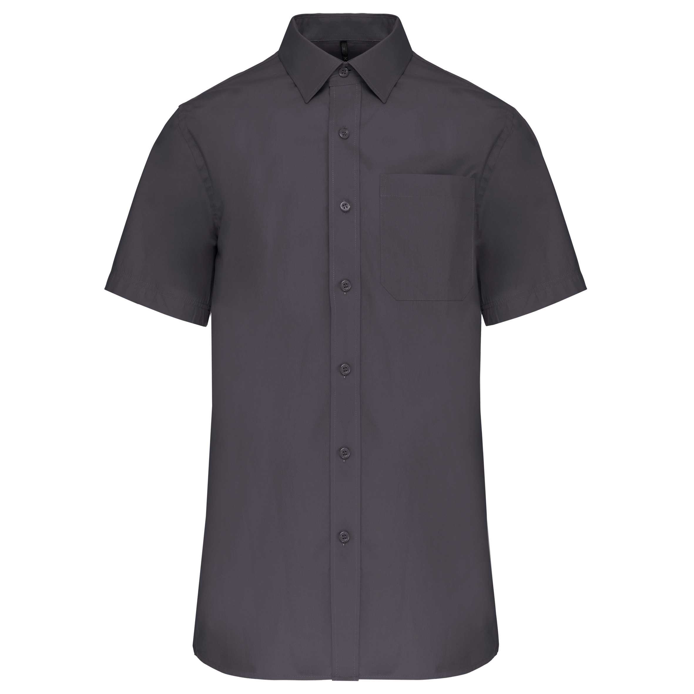 Camisa popelina manga corta hombre Zinc