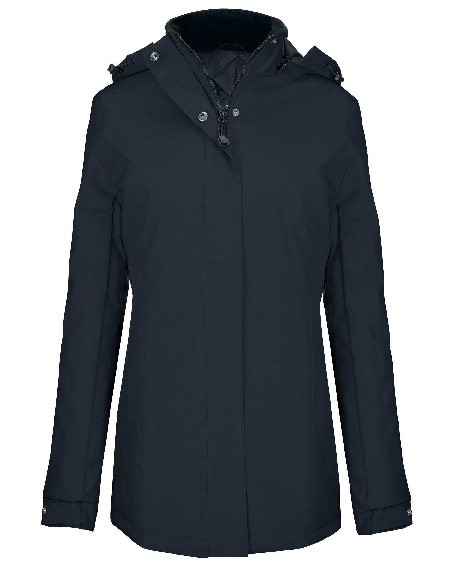 Parka acolchada mujer Navy