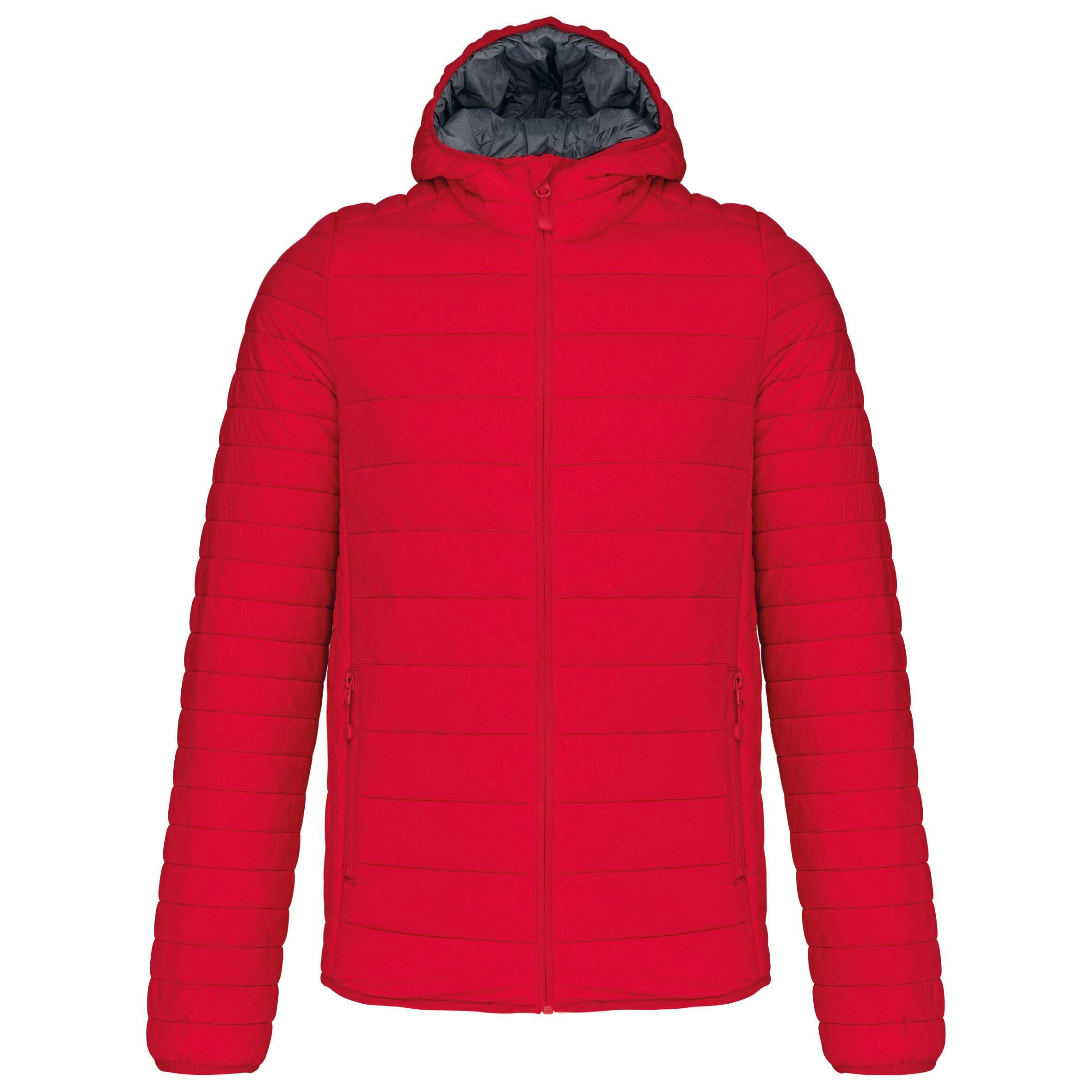 Chaqueta acolchada y ligera con capucha hombre Red