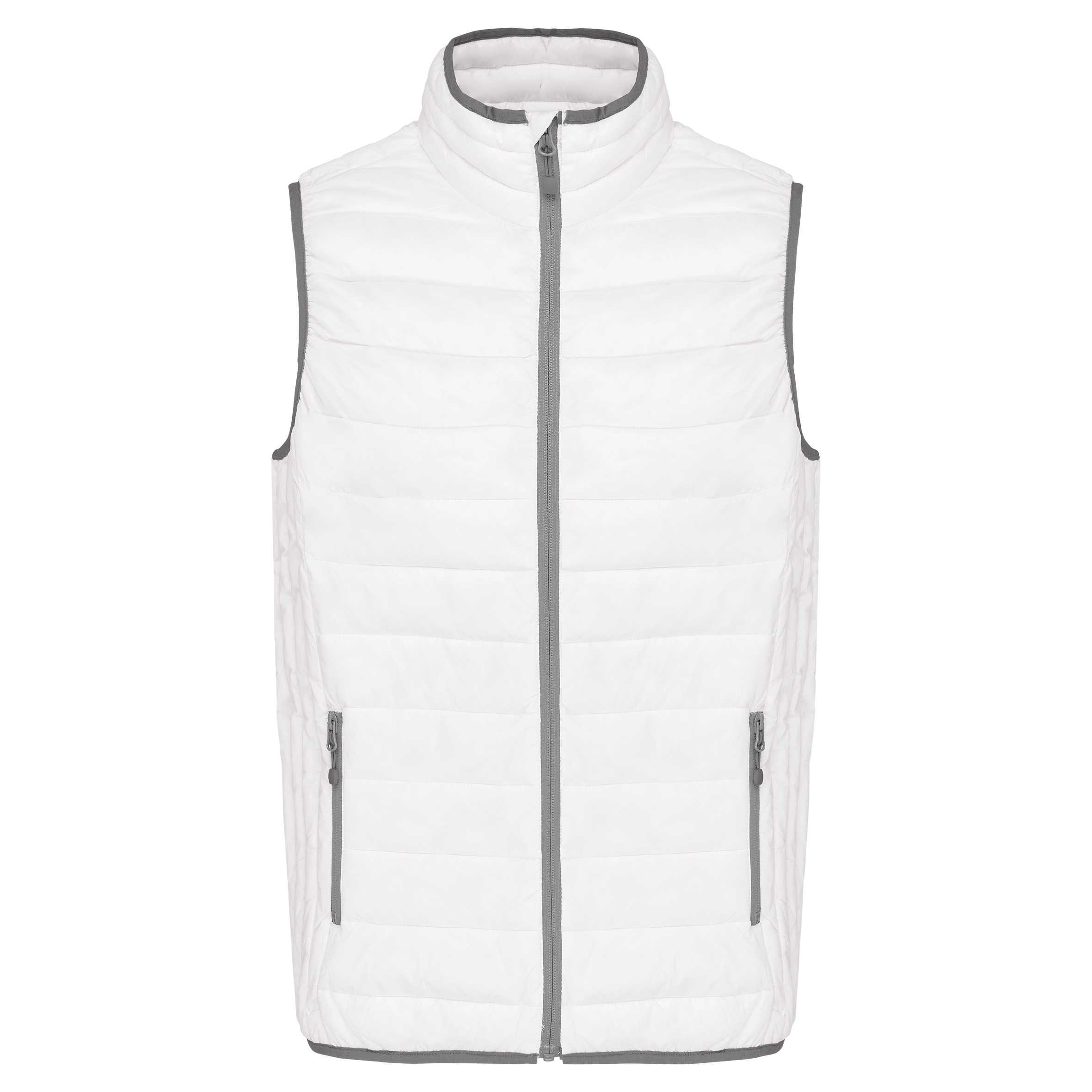 Chaleco acolchado y ligero hombre White
