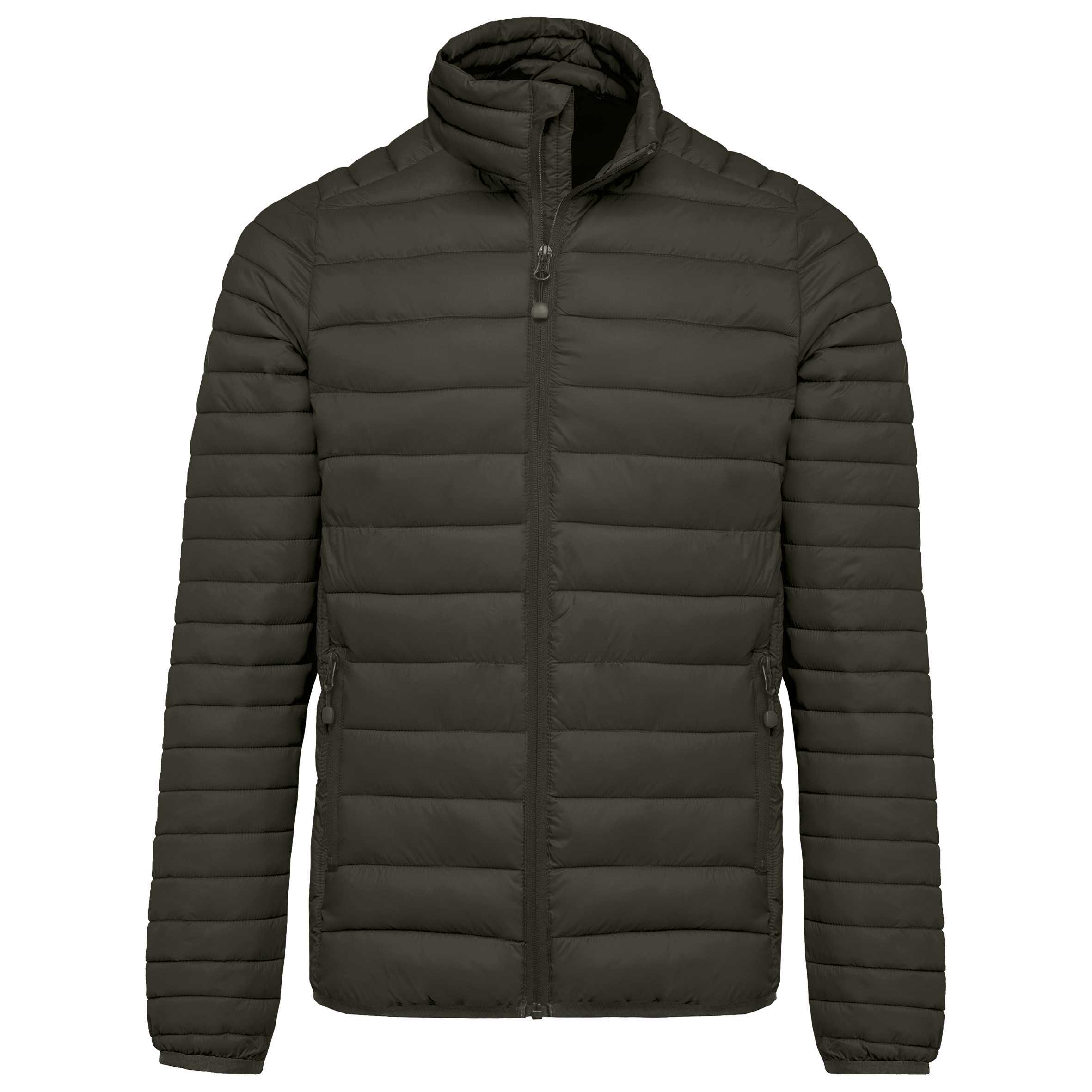 Chaqueta acolchada y ligera hombre Dark Khaki