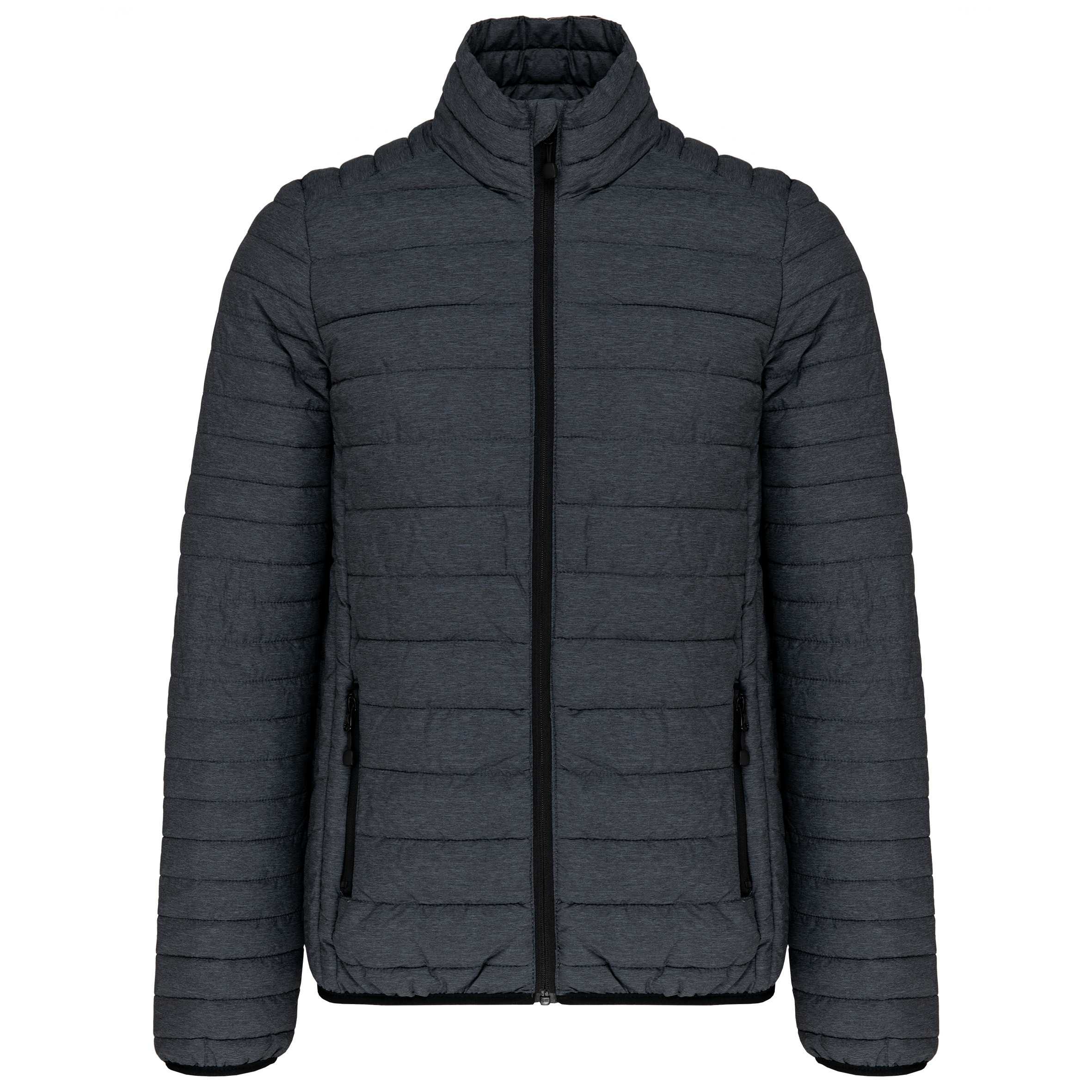 Chaqueta acolchada y ligera hombre Marl Dark Grey