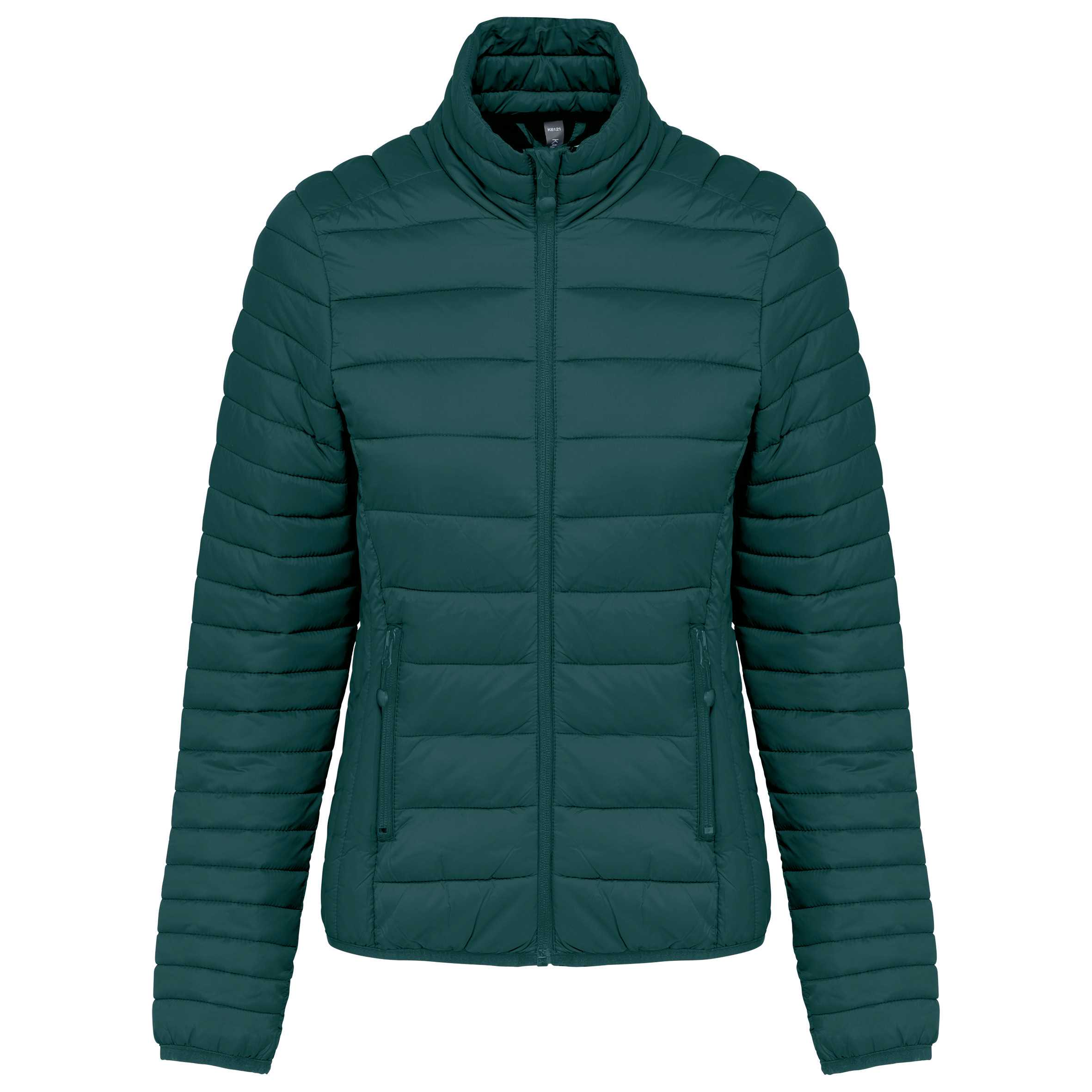 Chaqueta acolchada y ligera mujer Mineral Green